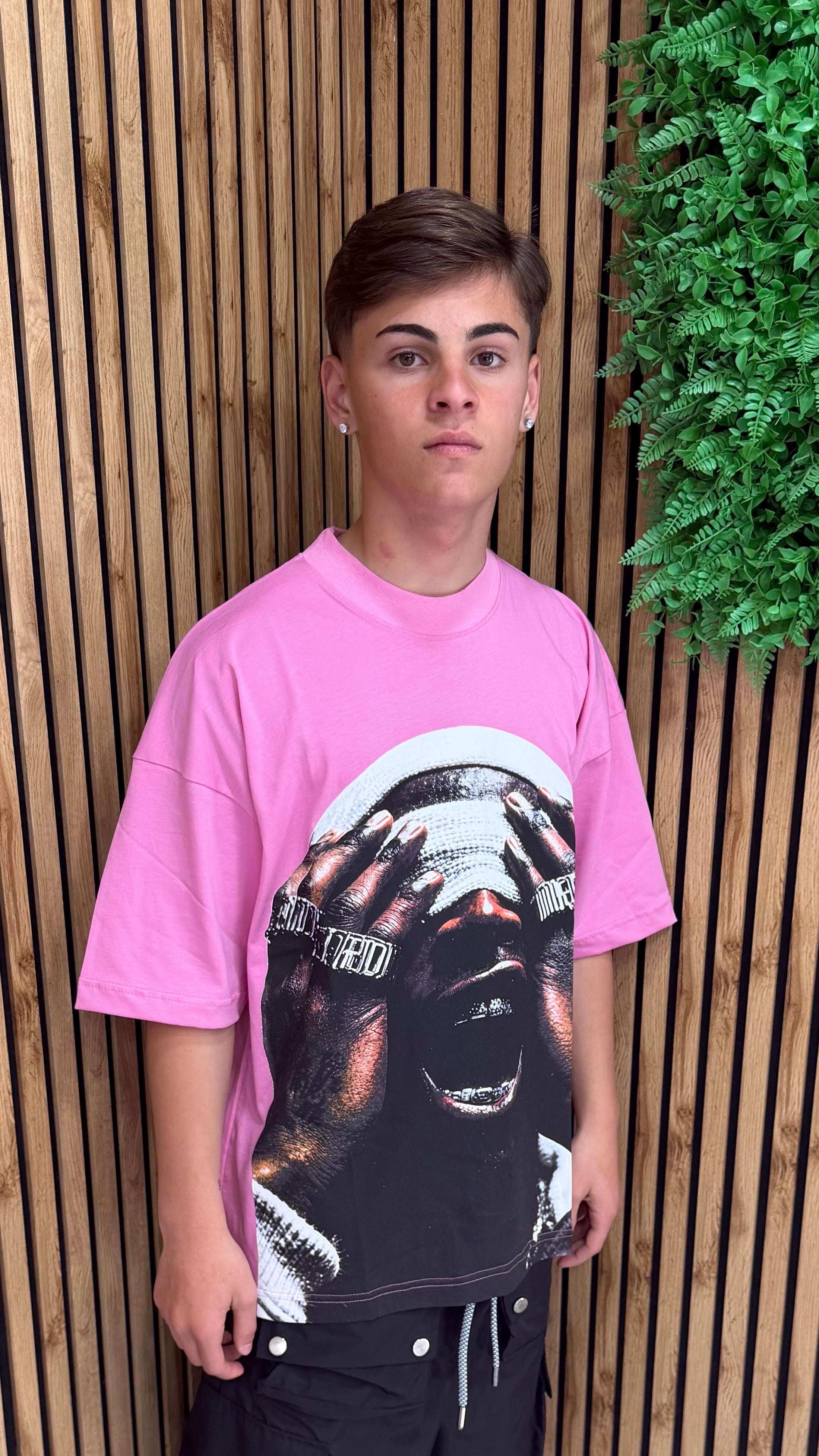 T-Shirt “Crop Scream” Cianotic 3 Colori