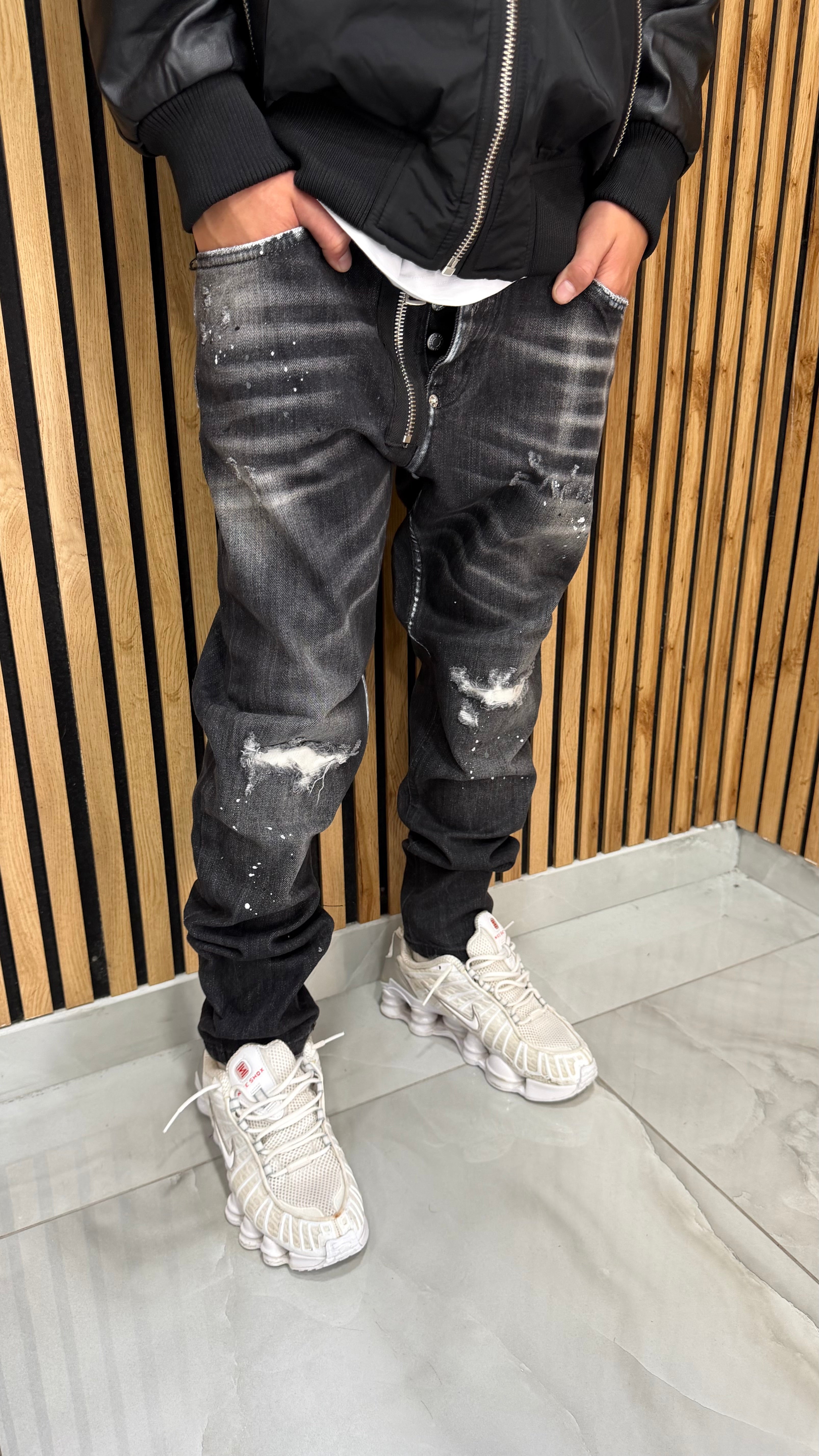 Jeans Uomo Mood DSQ Mason Black Cianotic