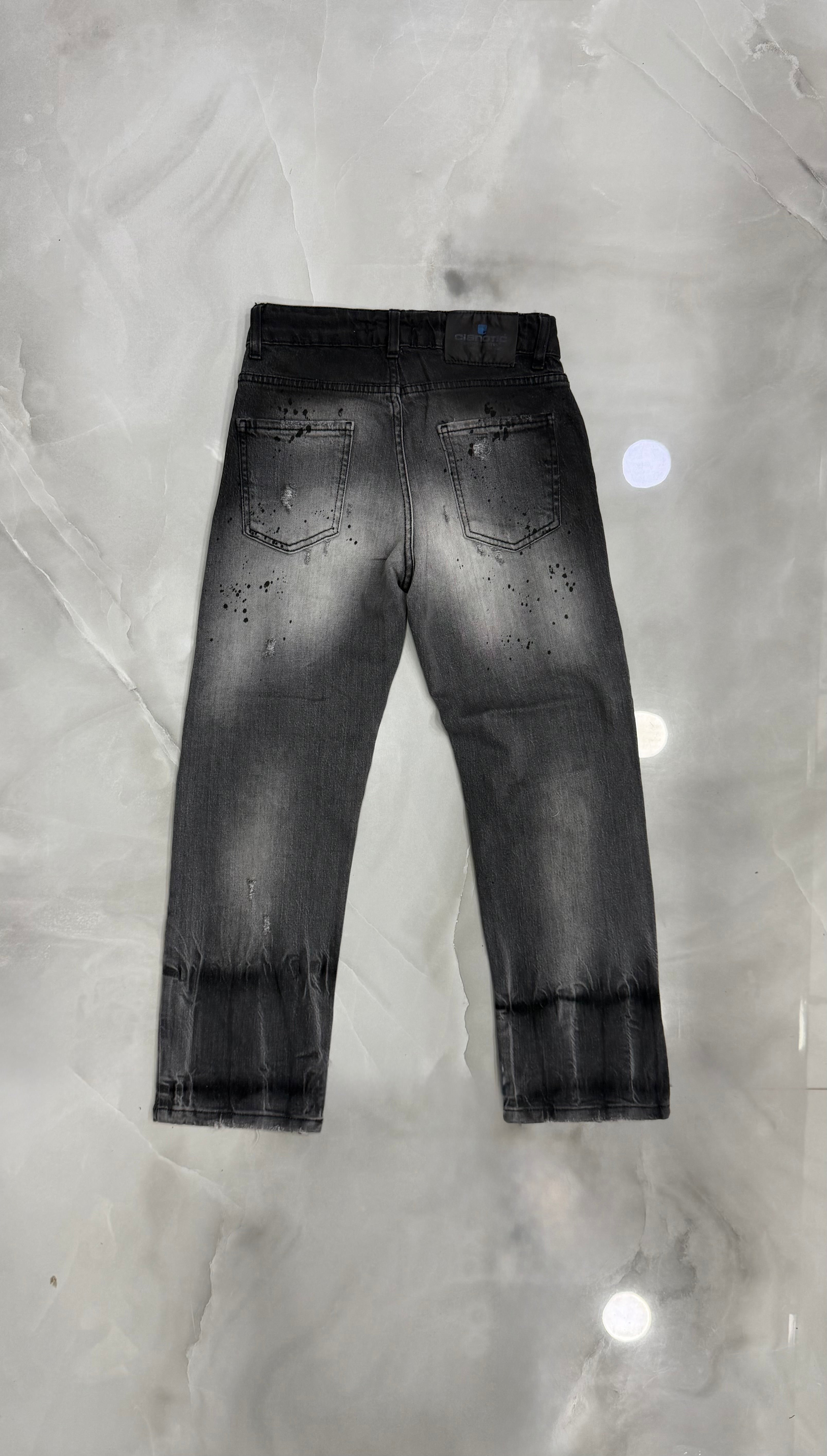 Jeans Junior Baggy Urban Bloom Cianotic