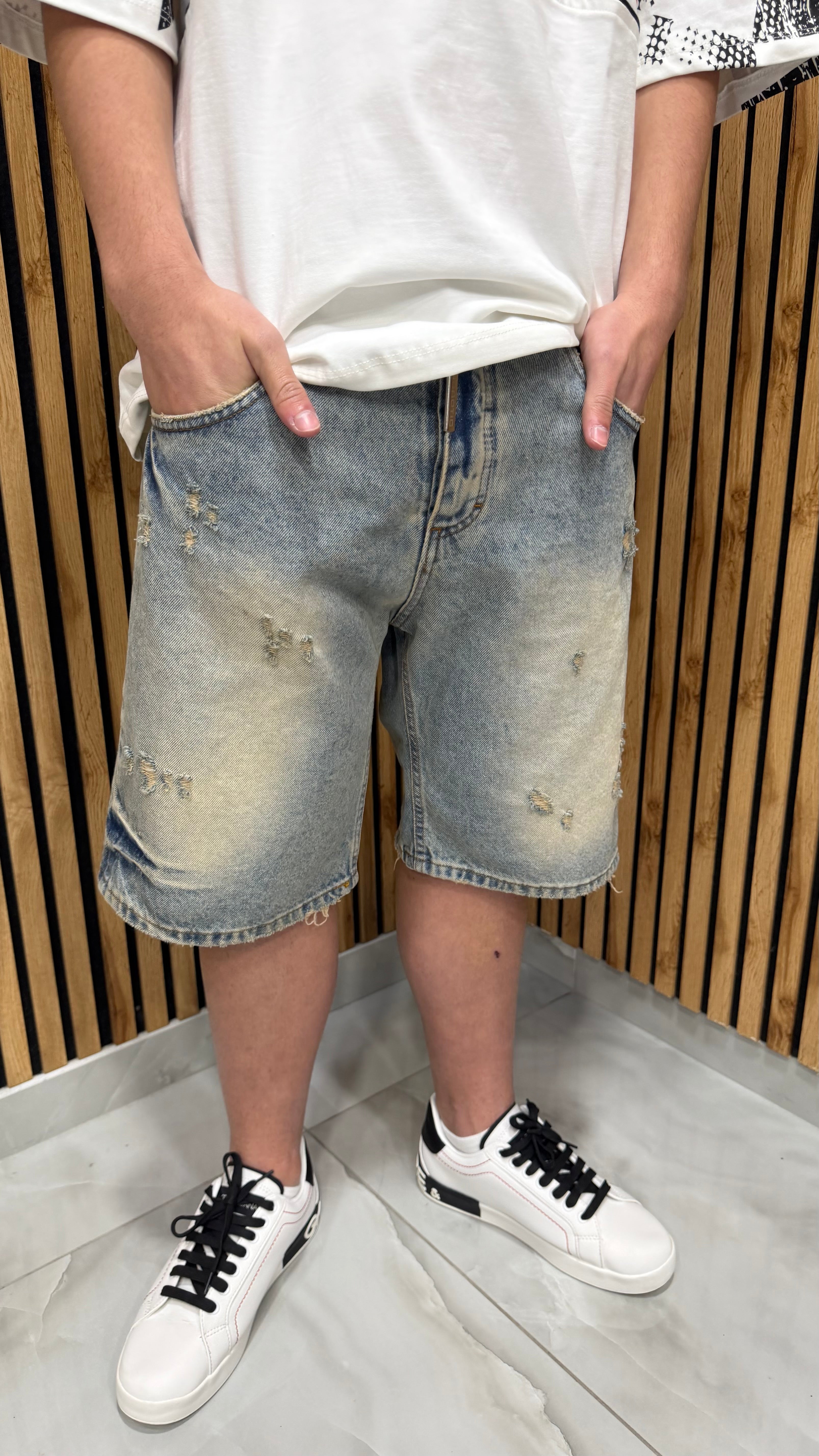 Jeans Short MSP4 Blue Cianotic