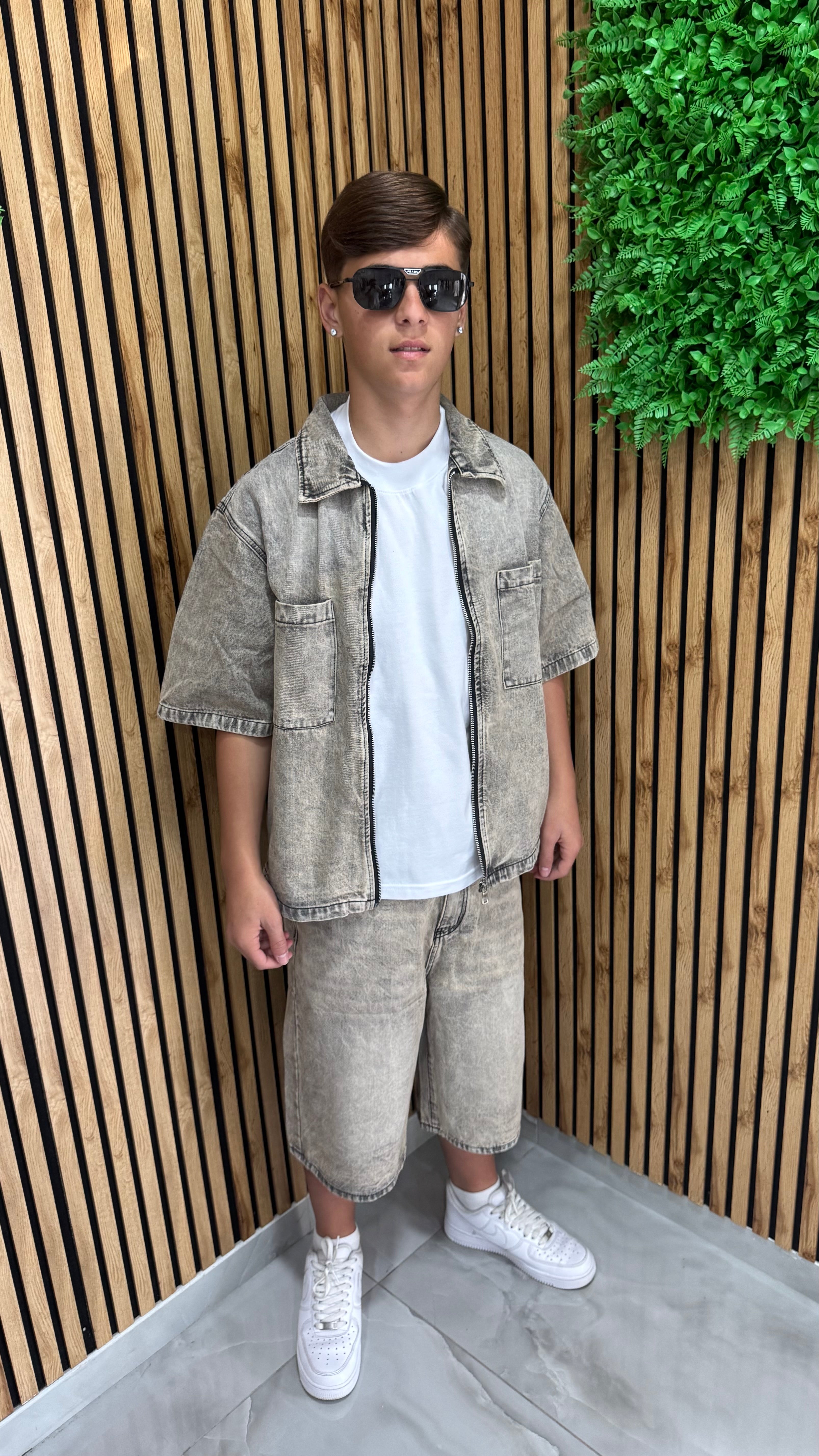 Cordset Jeans Light Grey