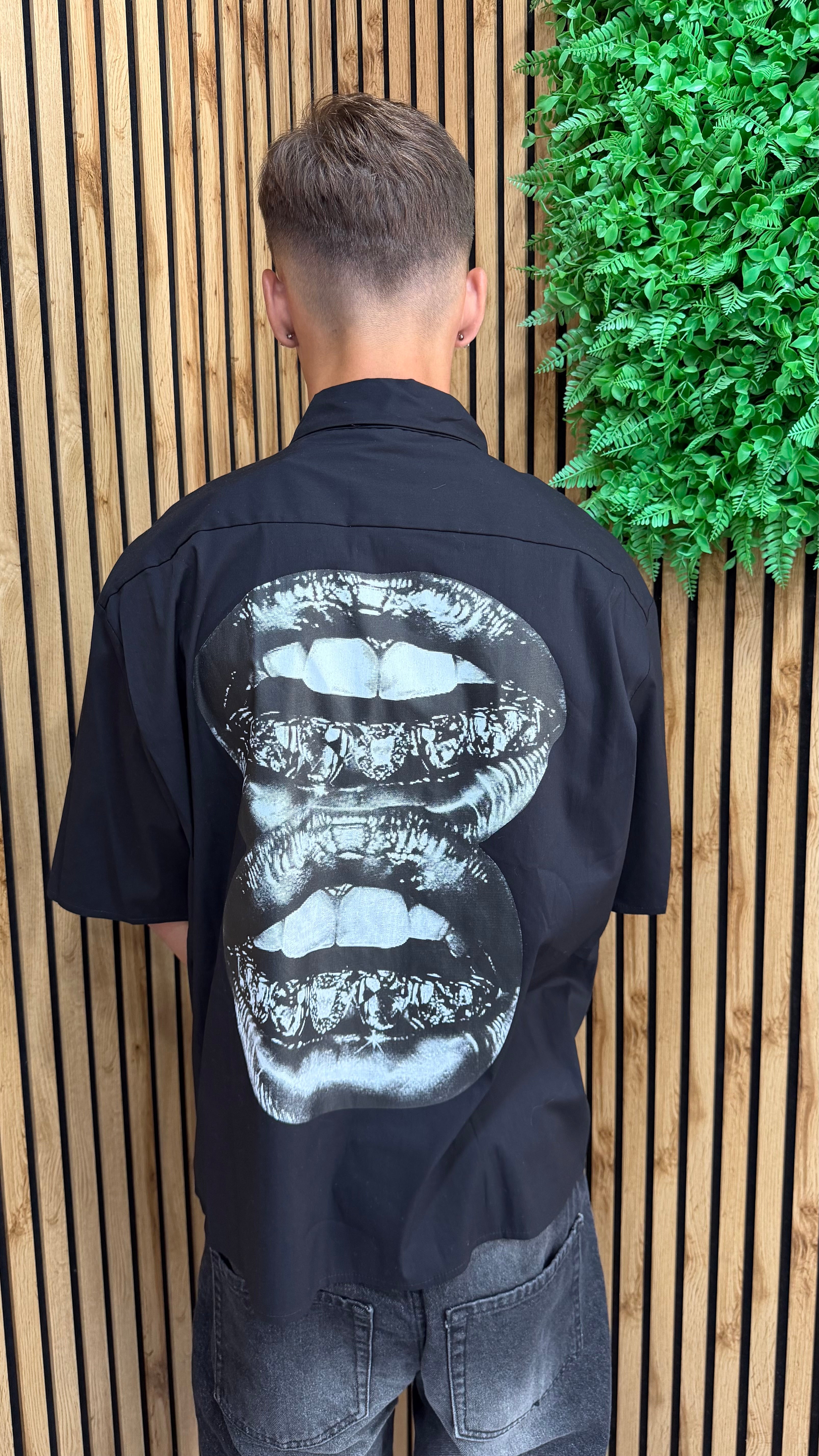 Camicia "Kiss Me" Black