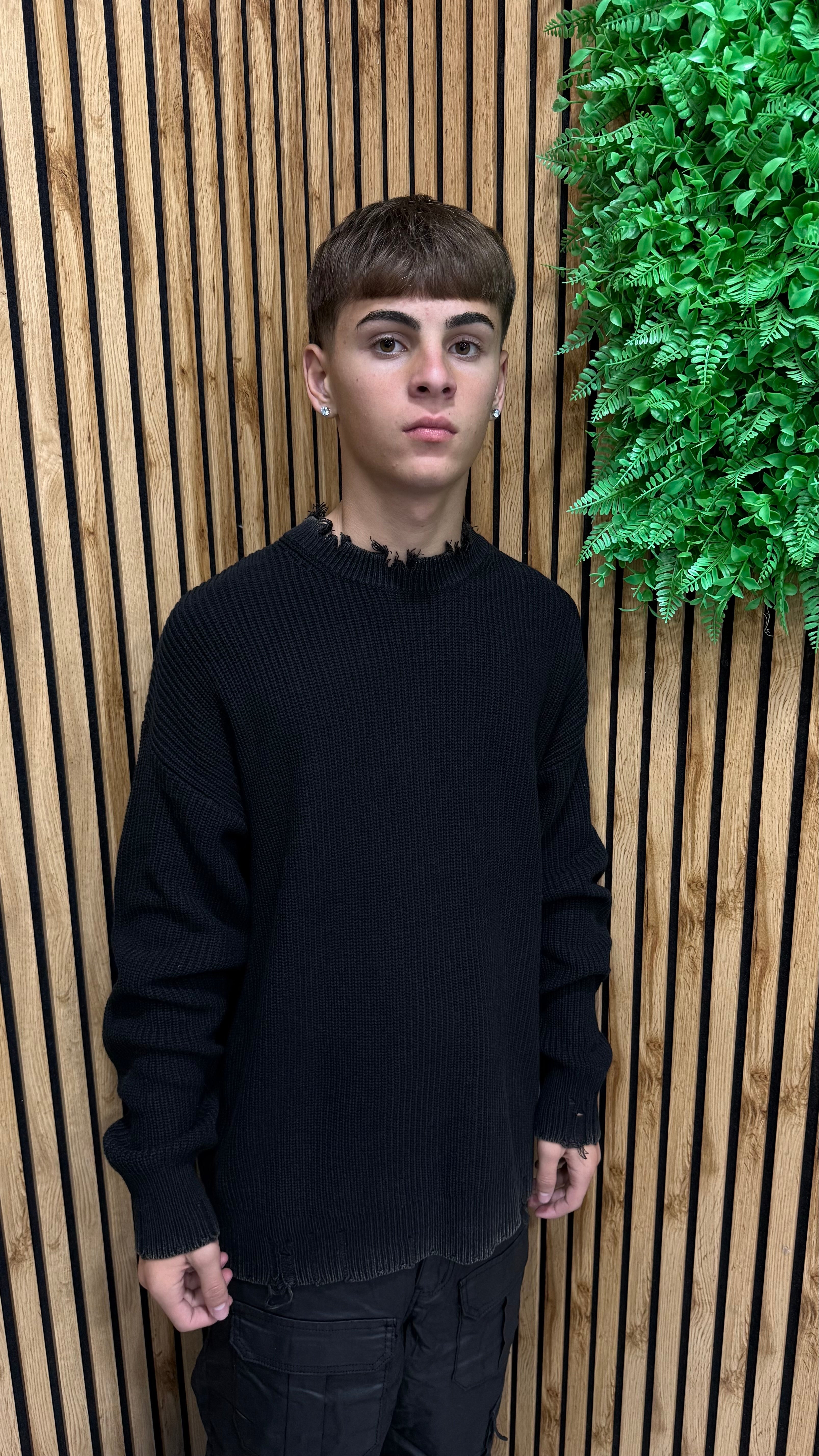 Maglione Sfiled Sfumed Tessuto Premium