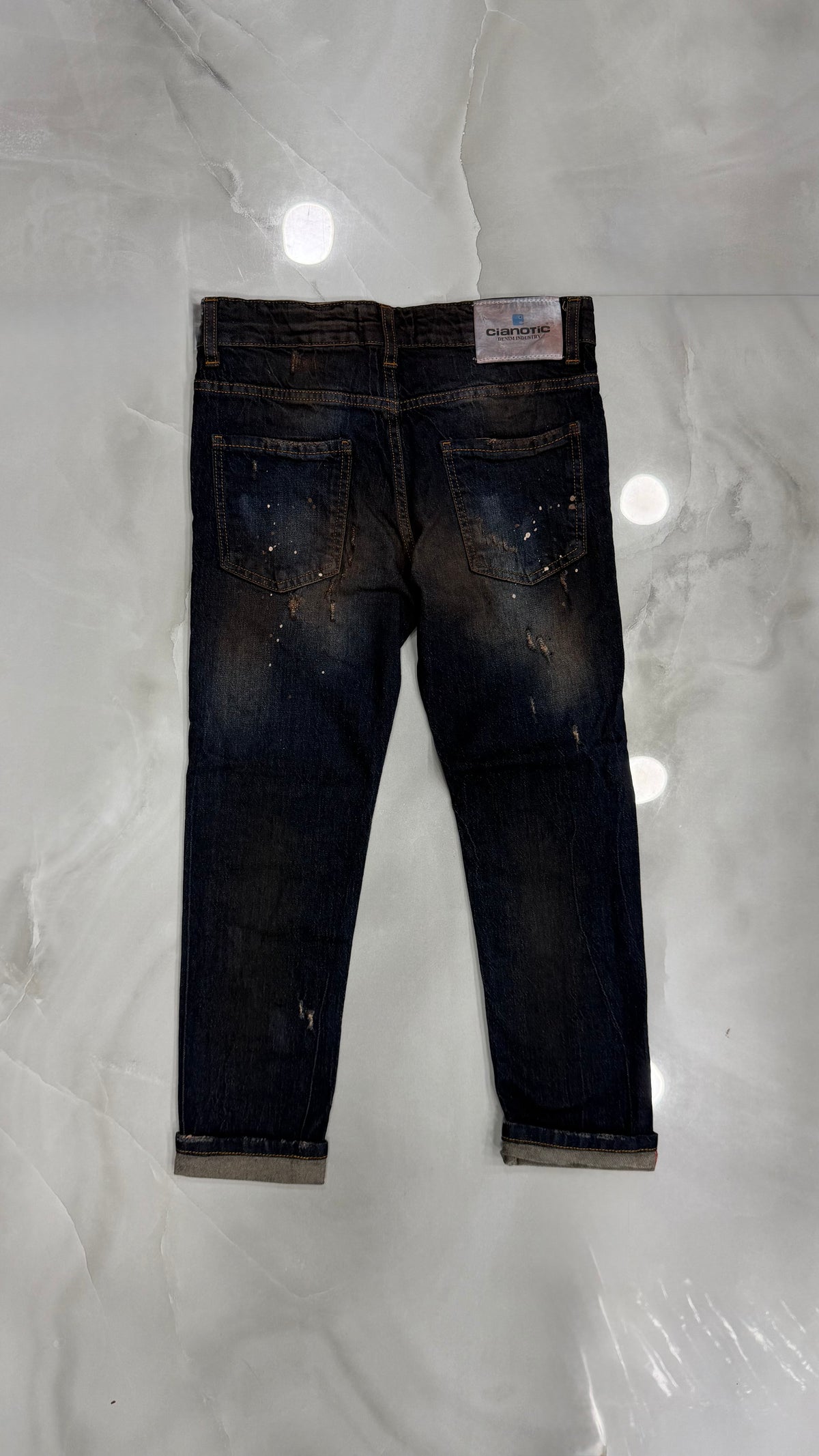 Jeans Junior Over Time Blu Cianotic