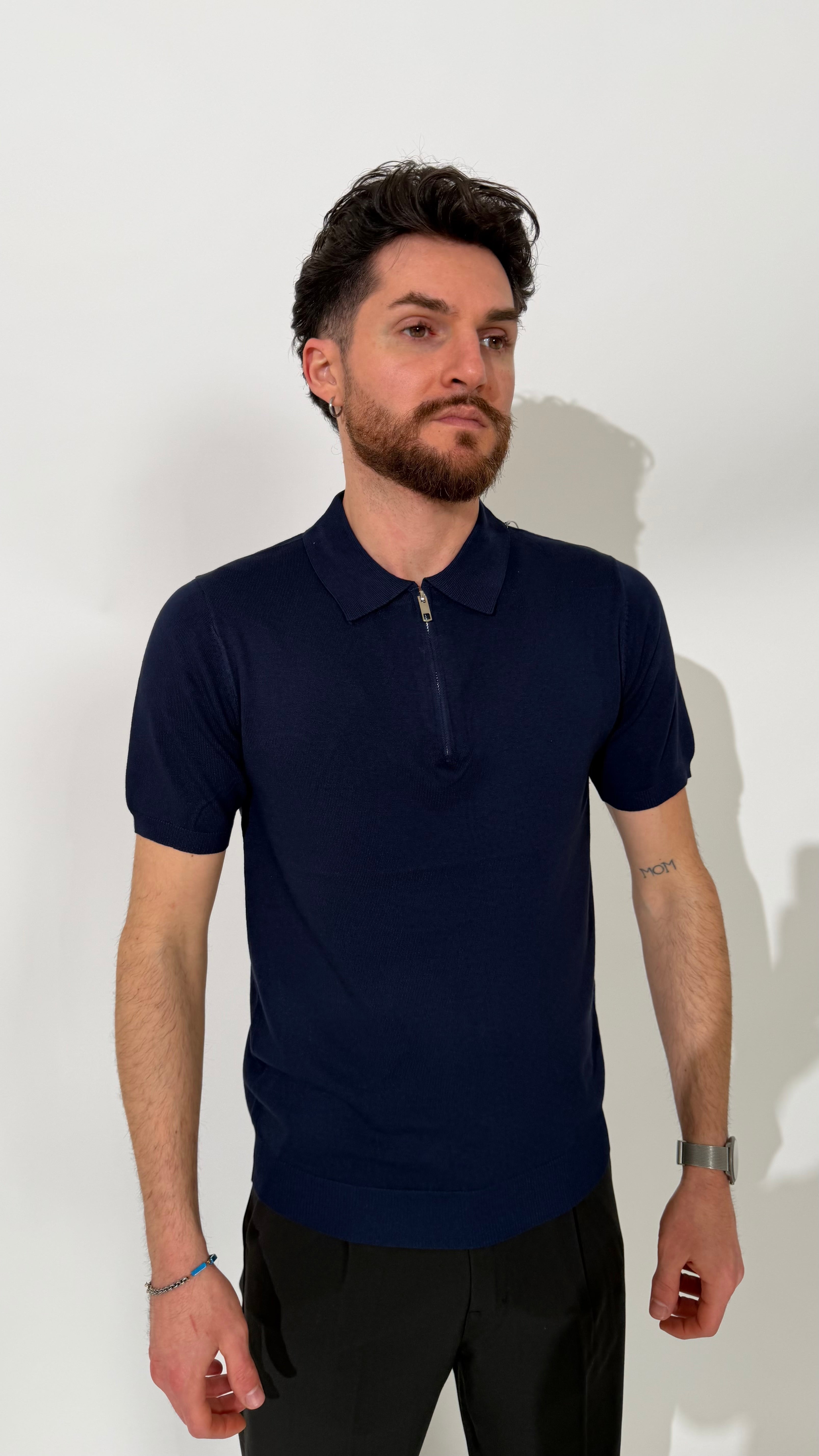 Polo In Filo Zip 6 Colori