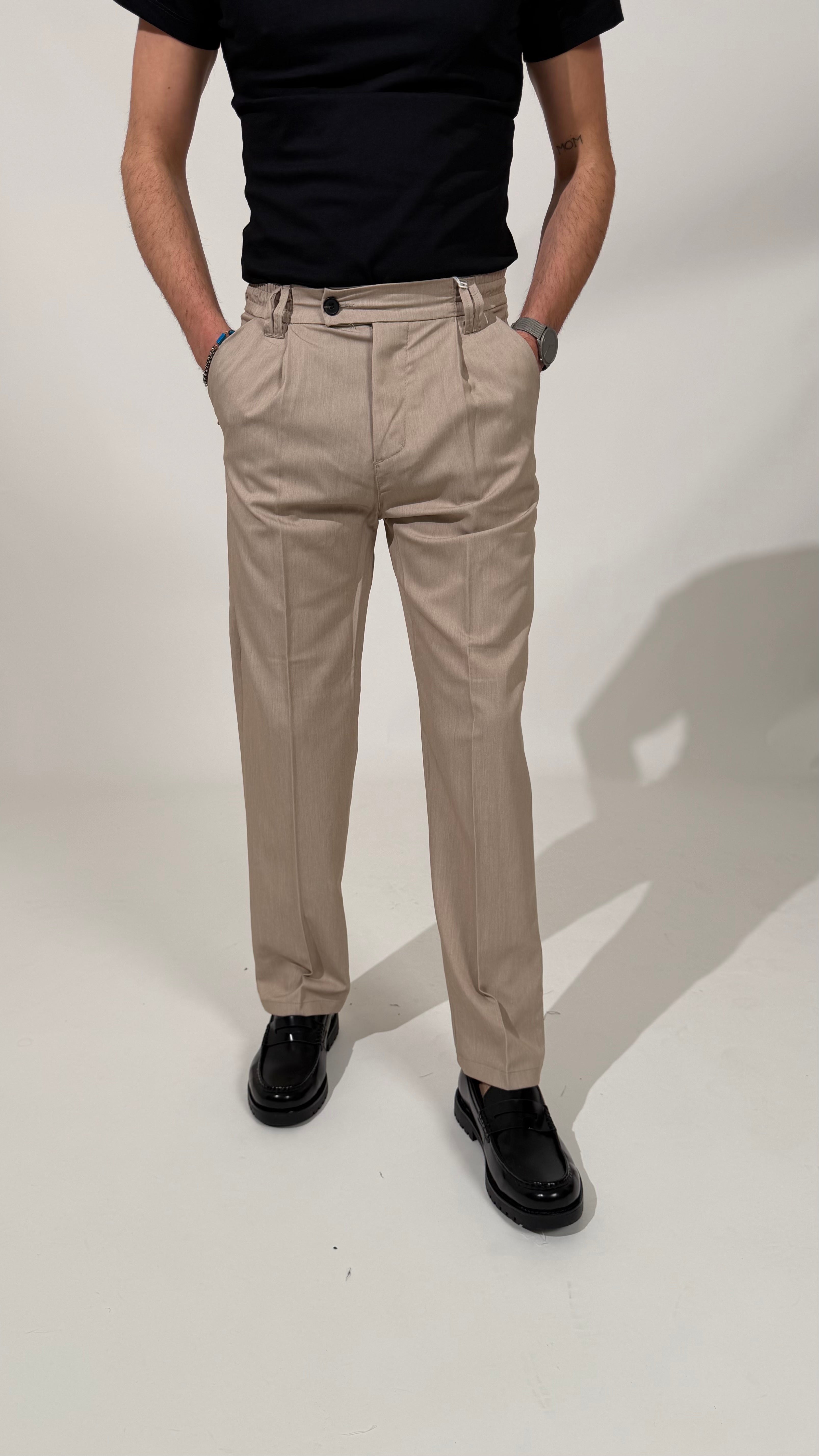 Pantalone Classico Fondo Largo "Parigi"
