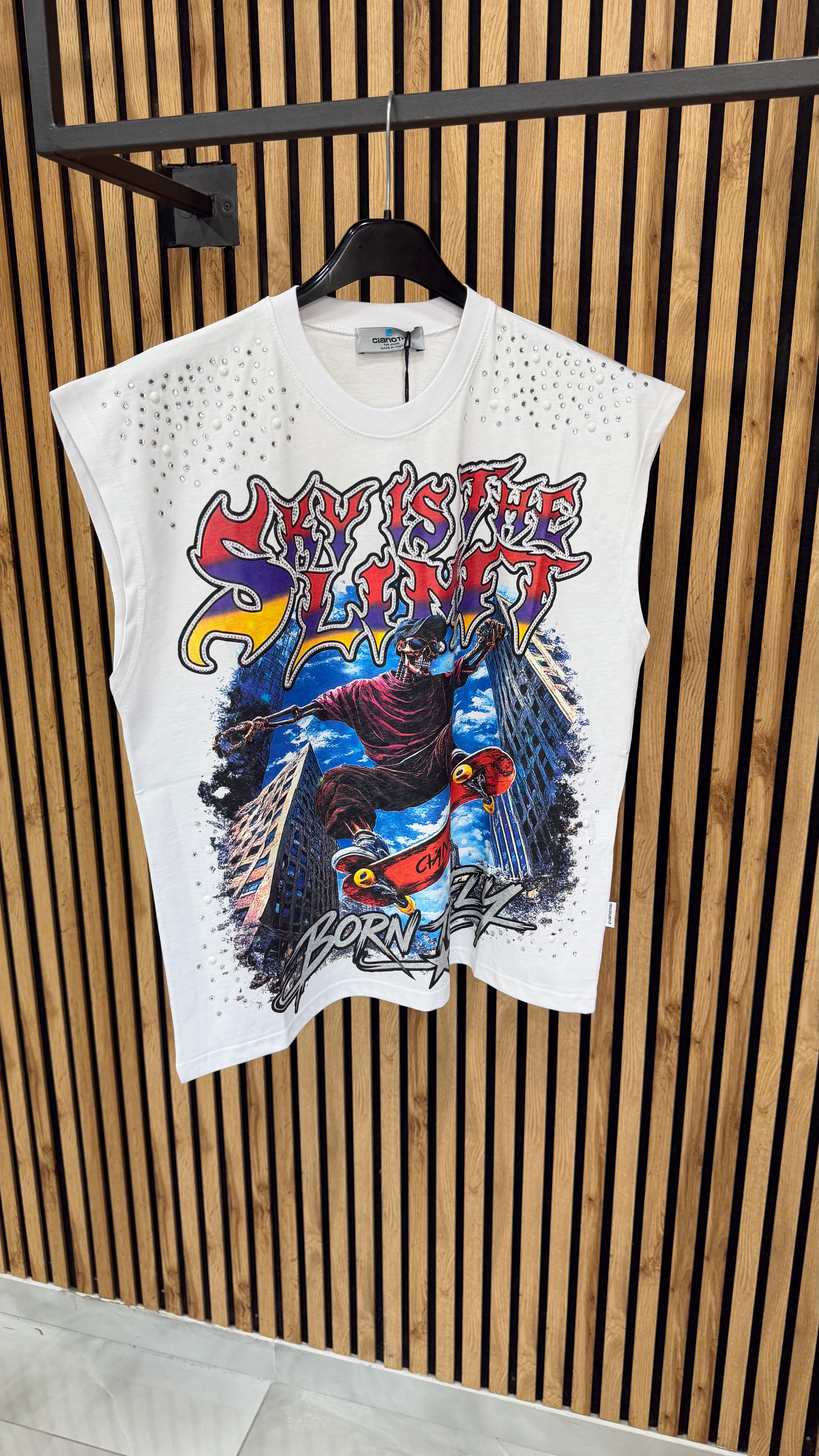 T-Shirt Smanicato Sky Cianotic 6 Colori