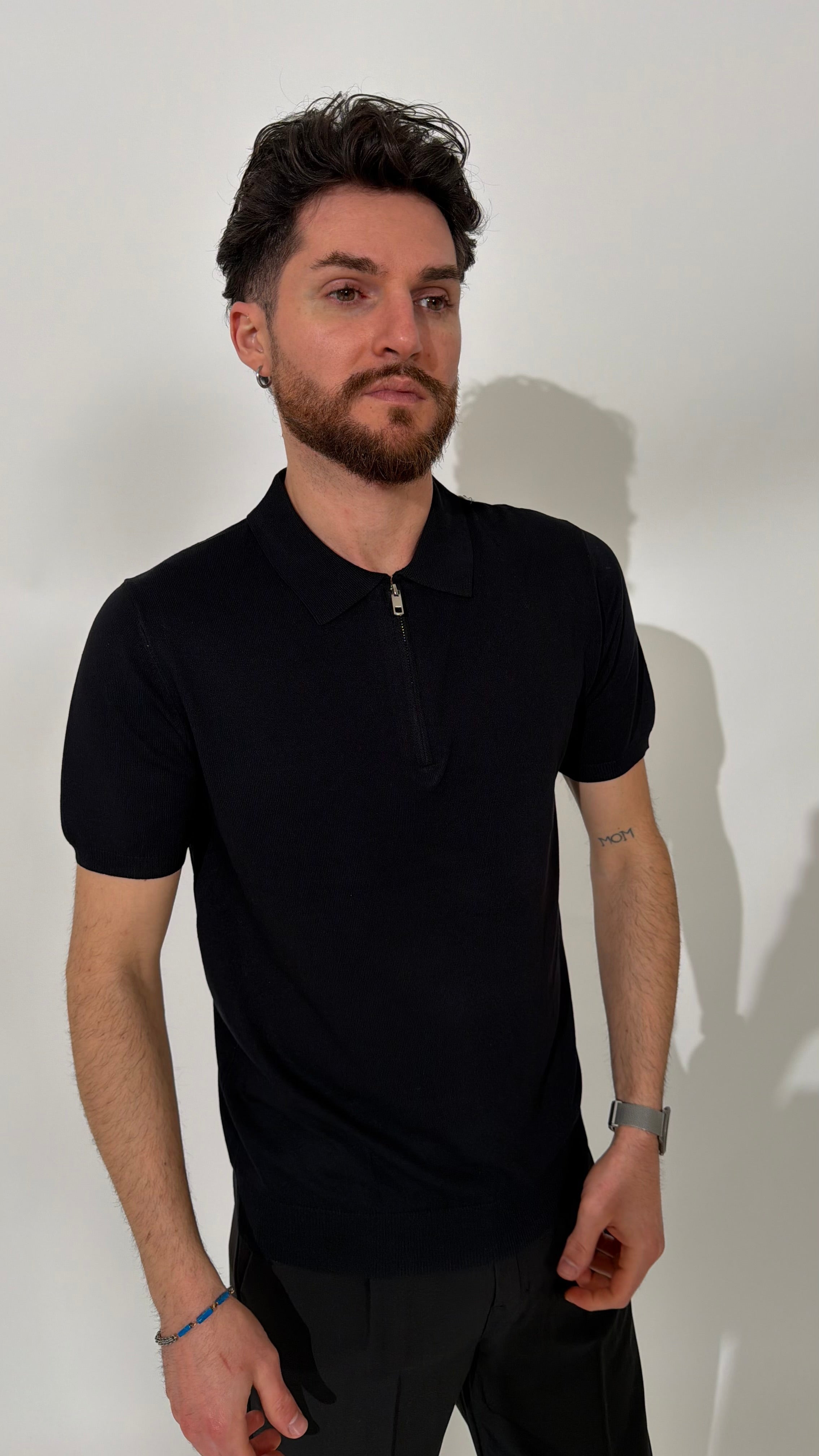 Polo In Filo Zip 6 Colori