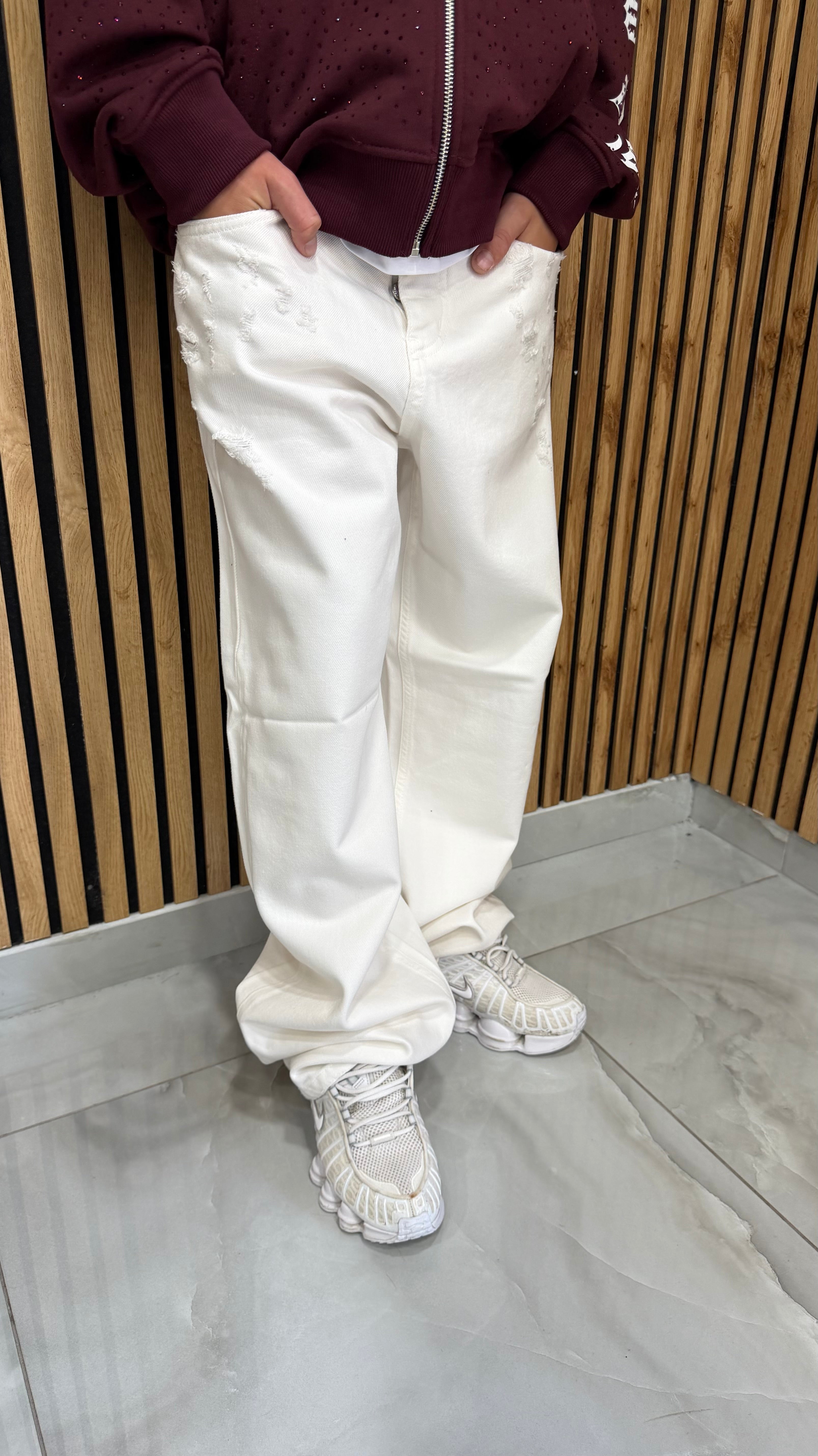 Jeans Uomo Super Baggy Old Dye Denim 2 Colori Cianotic