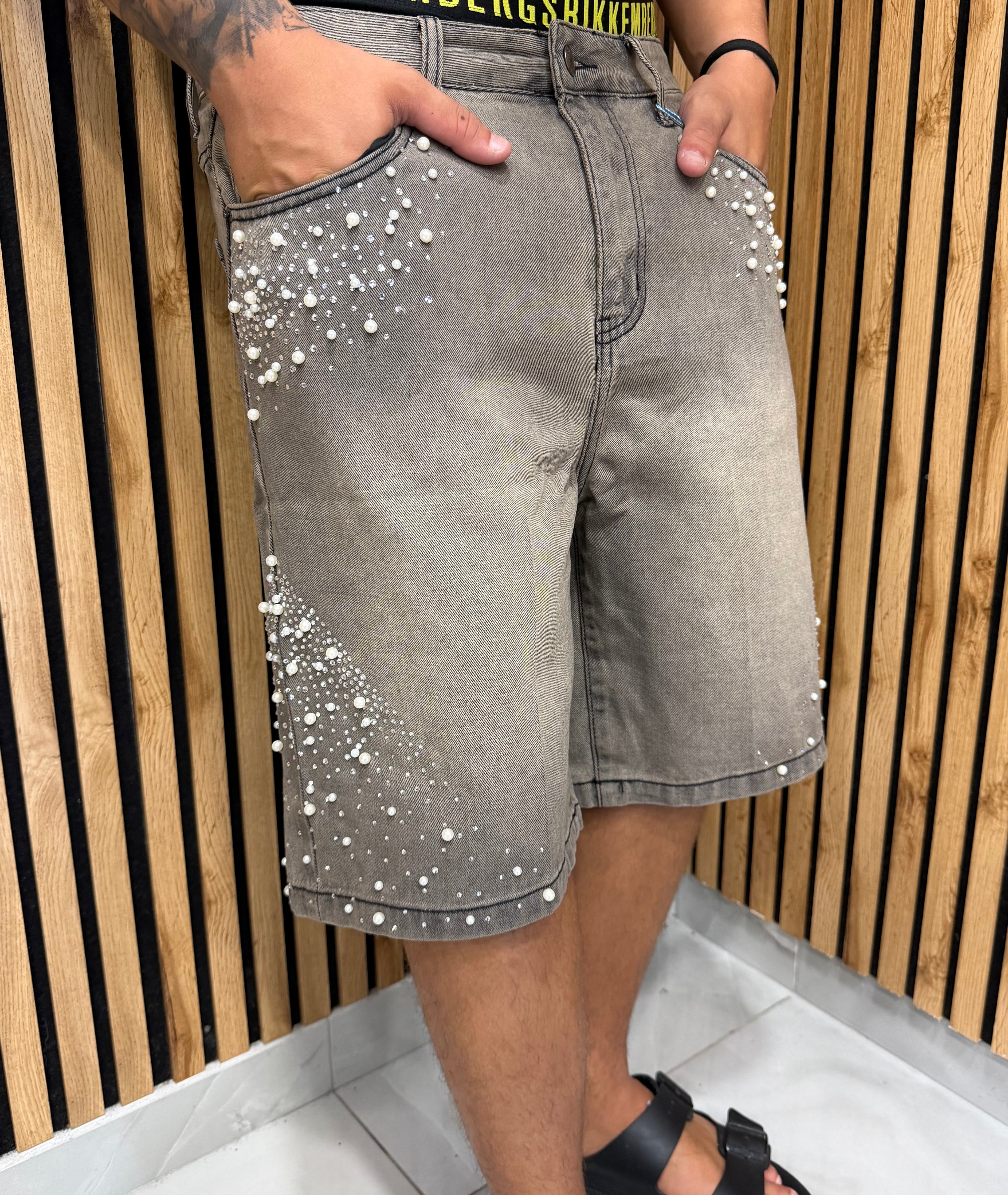 Jeans Shorts “Sand Pearl”