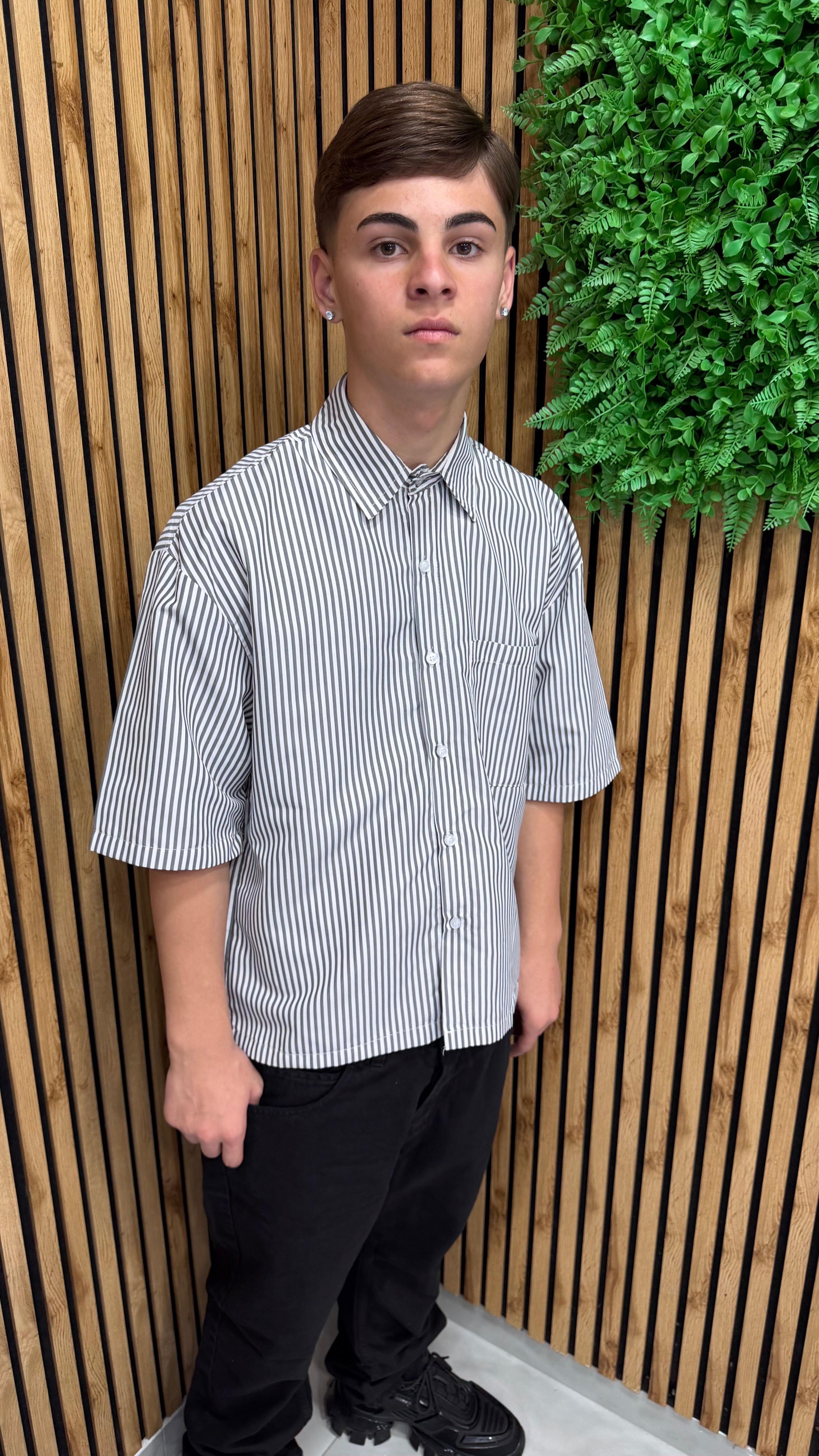 Camicia A Righe 2 Colori