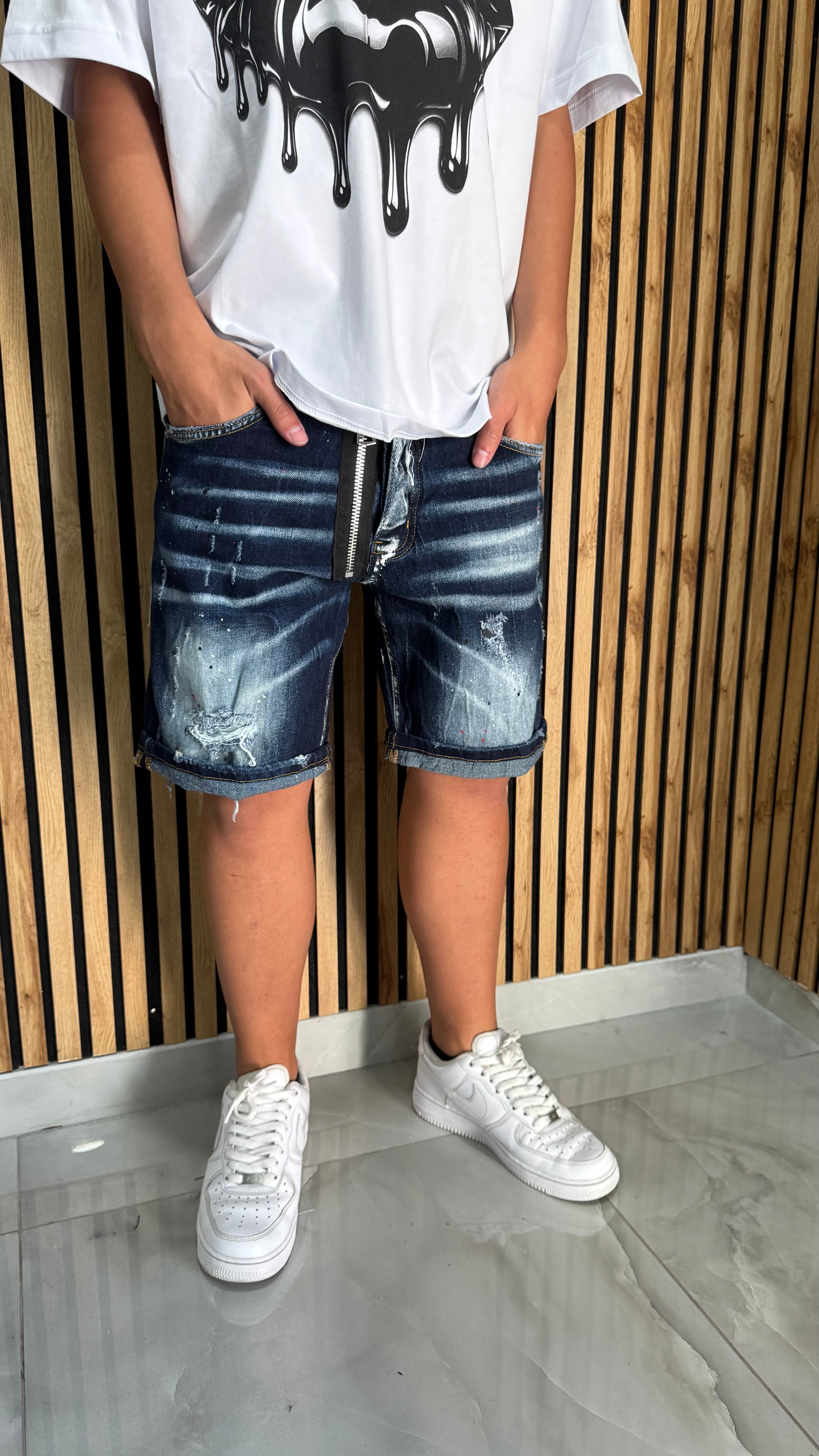 Jeans Short "Dm Blue" Cianotic