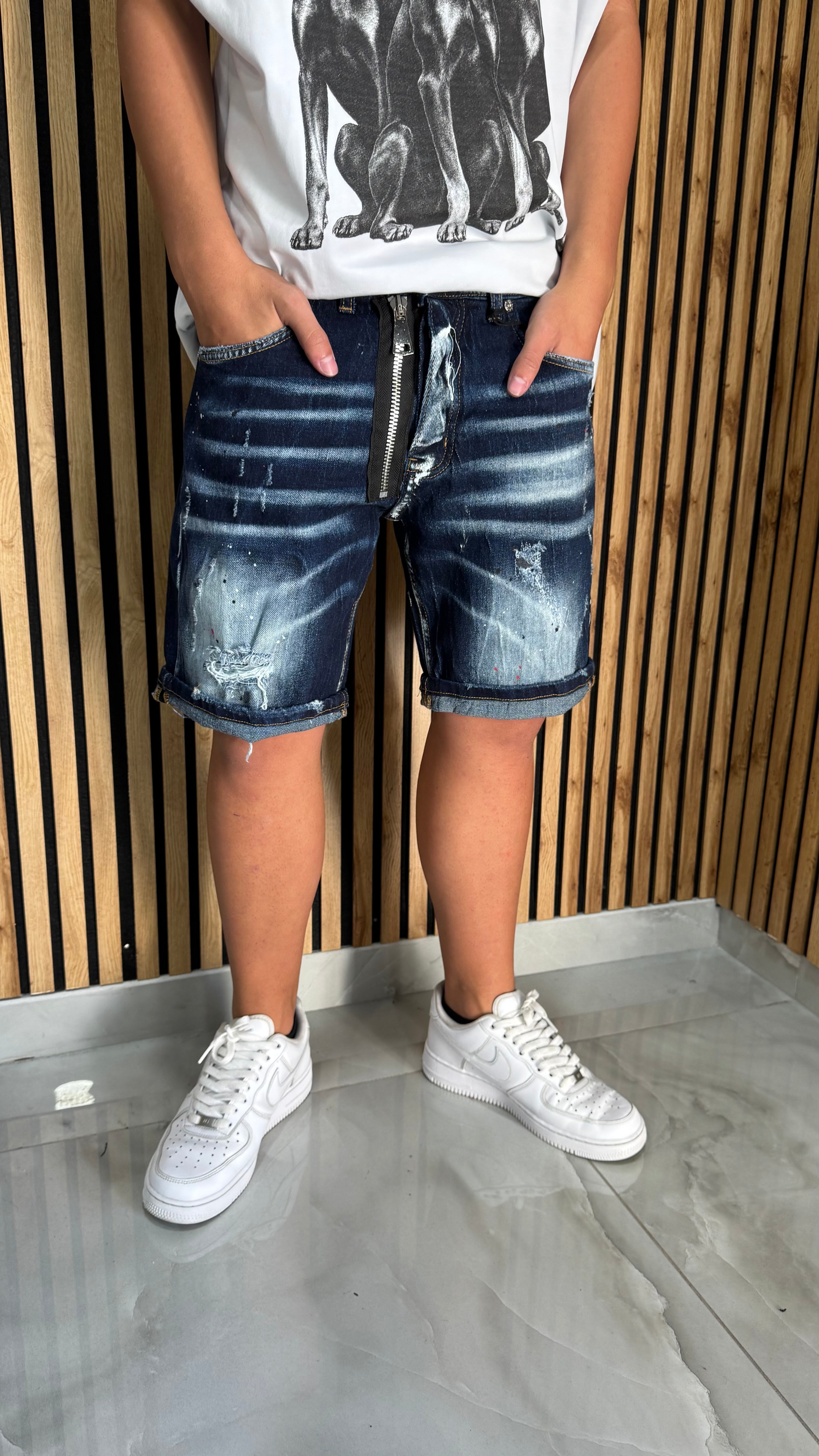 Jeans Short "Miami Blu" Cianotic
