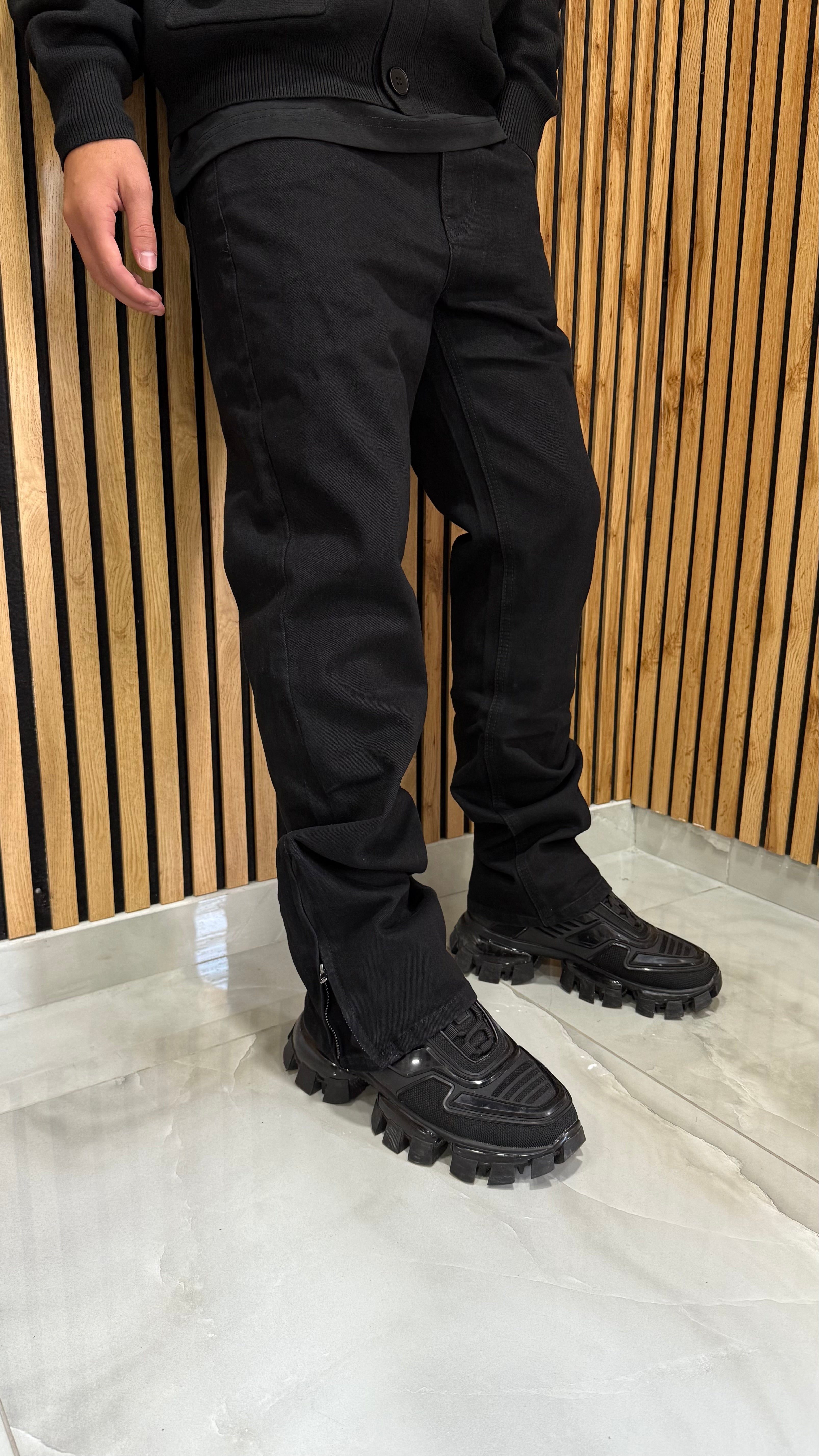 Jeans Baggy Zip Lateral Simply