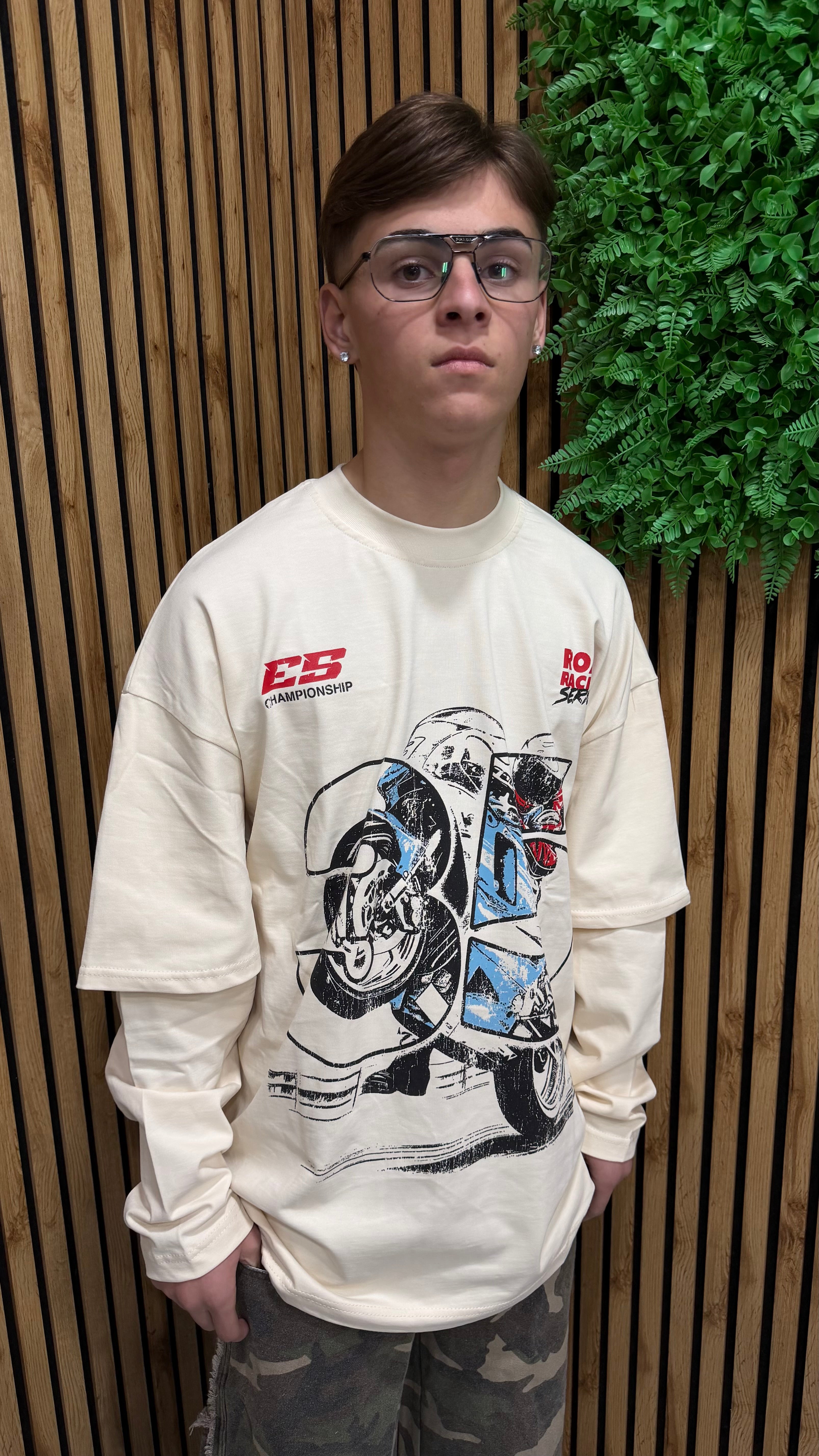T-Shirt JM “Road Racing” Long Sleeve 3 Colori