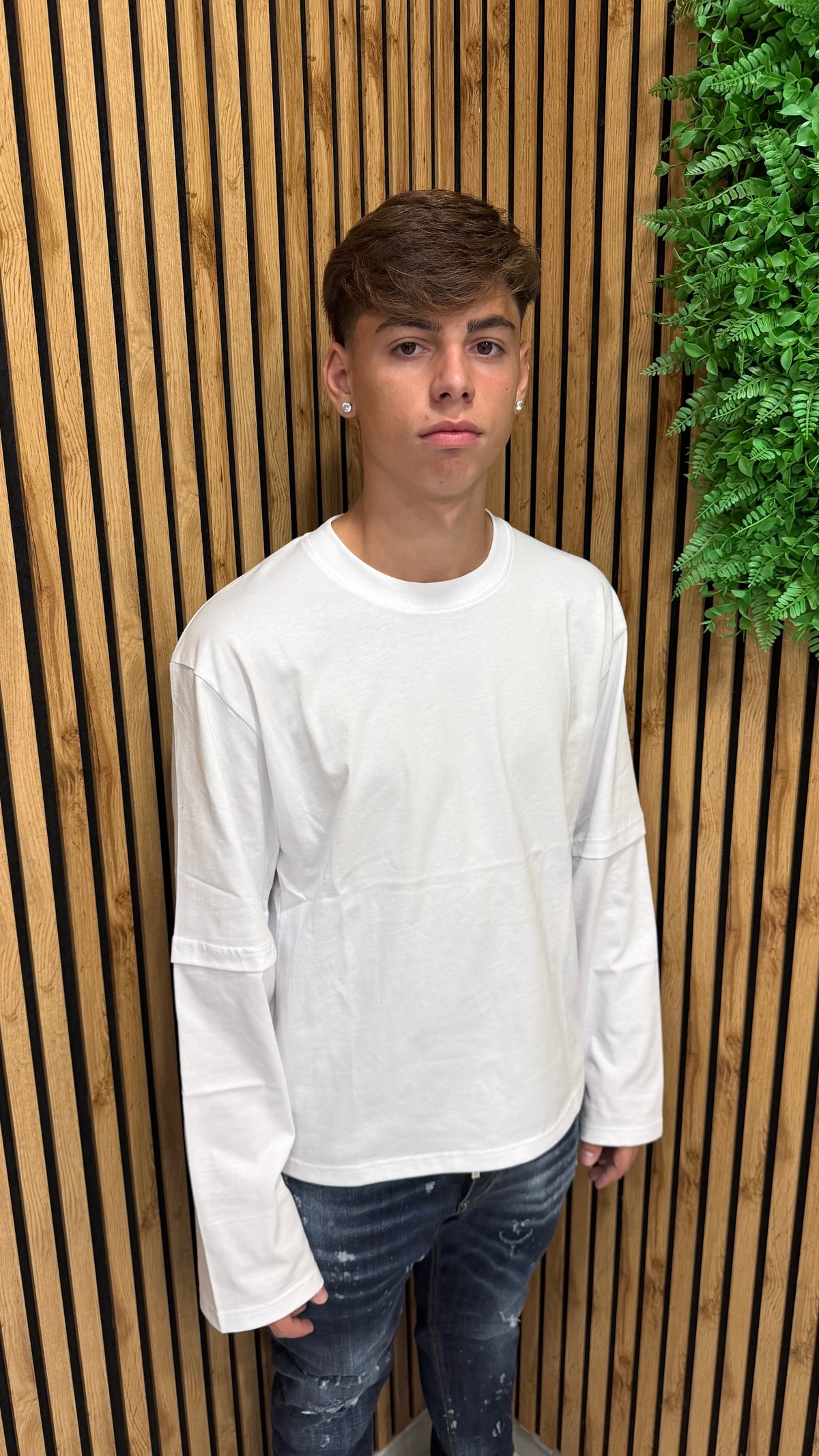 Longsleeves Uomo Simply Doppia Manica 2 Colori