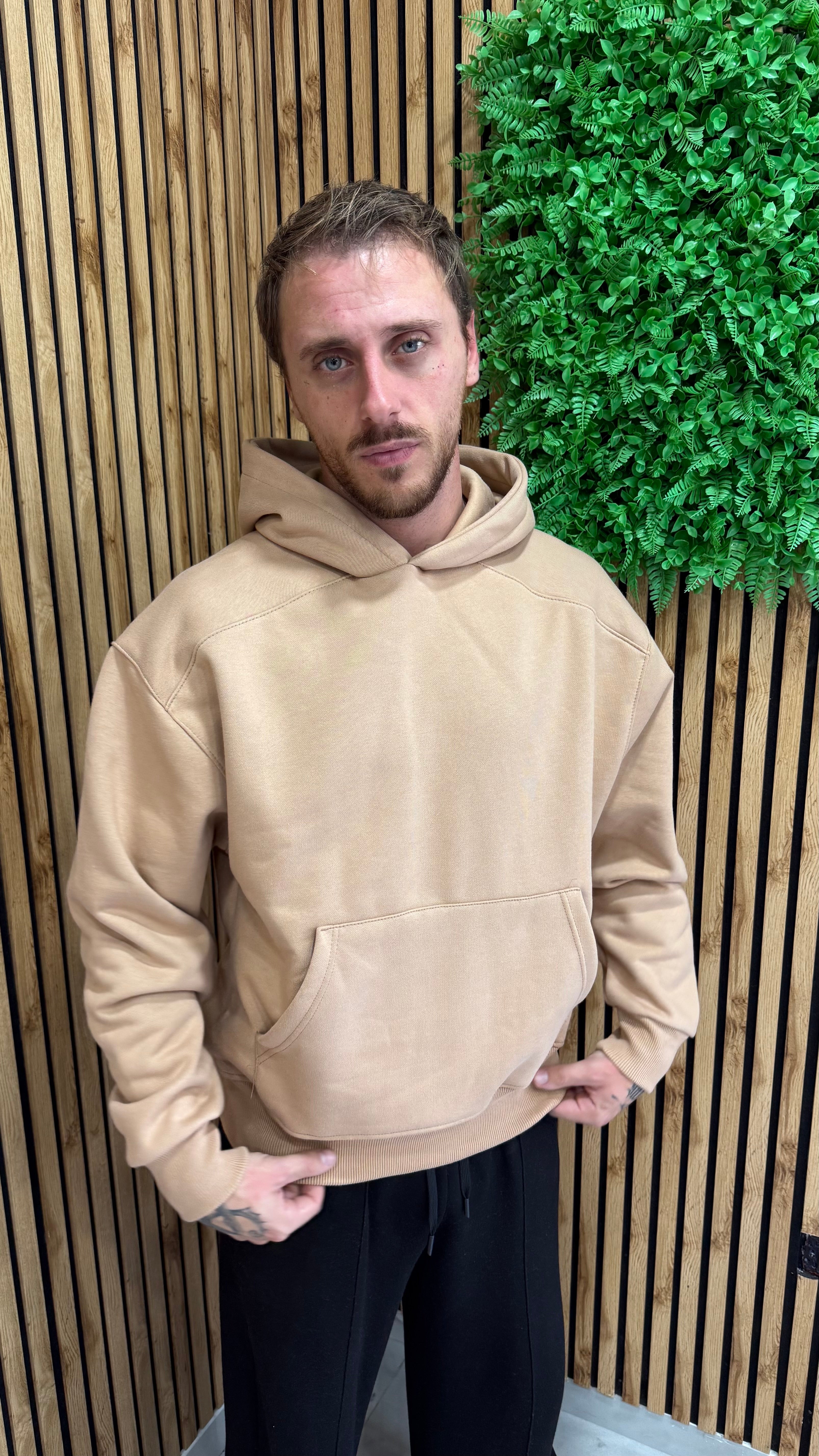 Felpa Basic Tessuto Premium Punto Milano