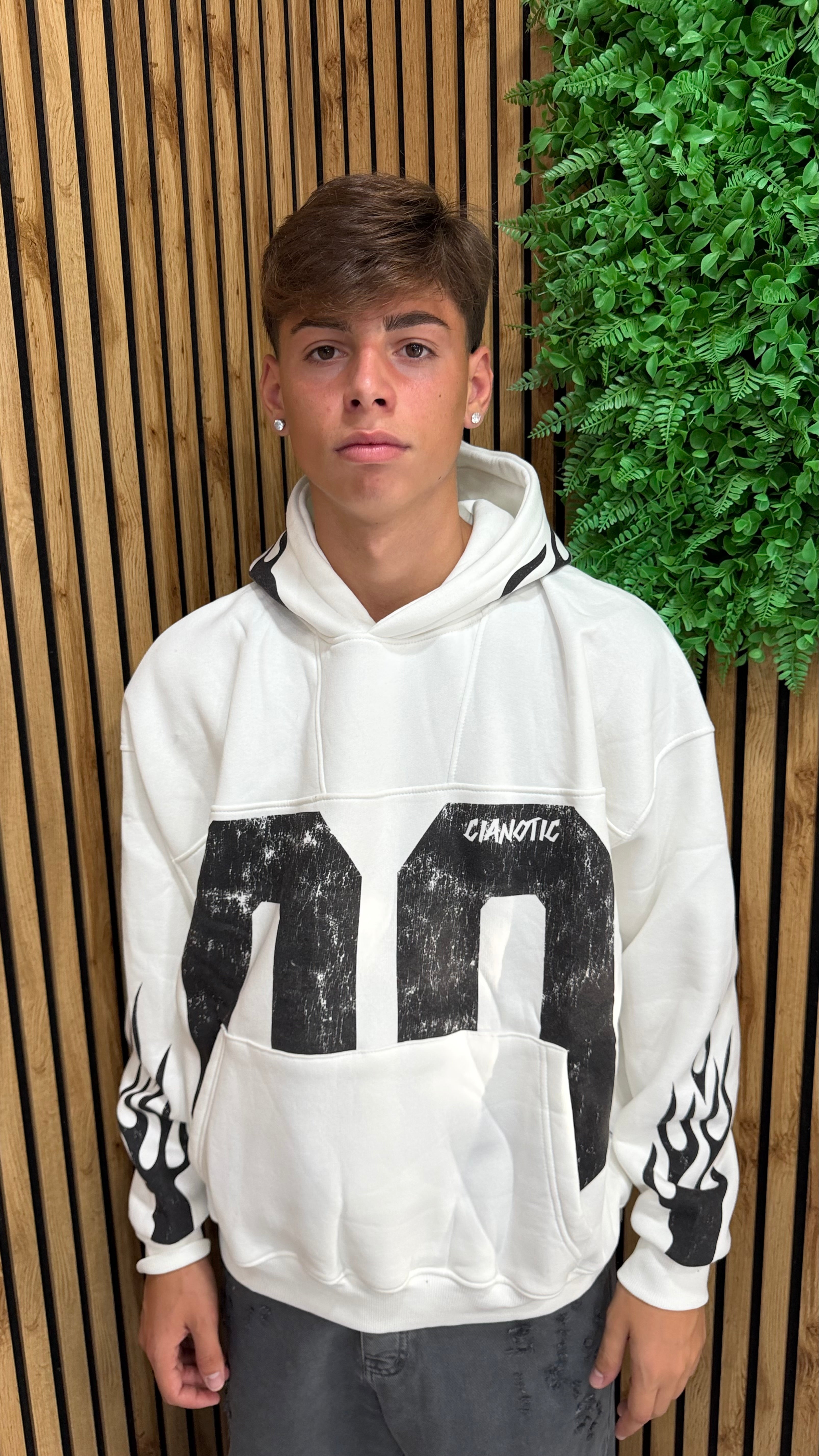 Felpa Uomo Crop 5 Colori Cianotic