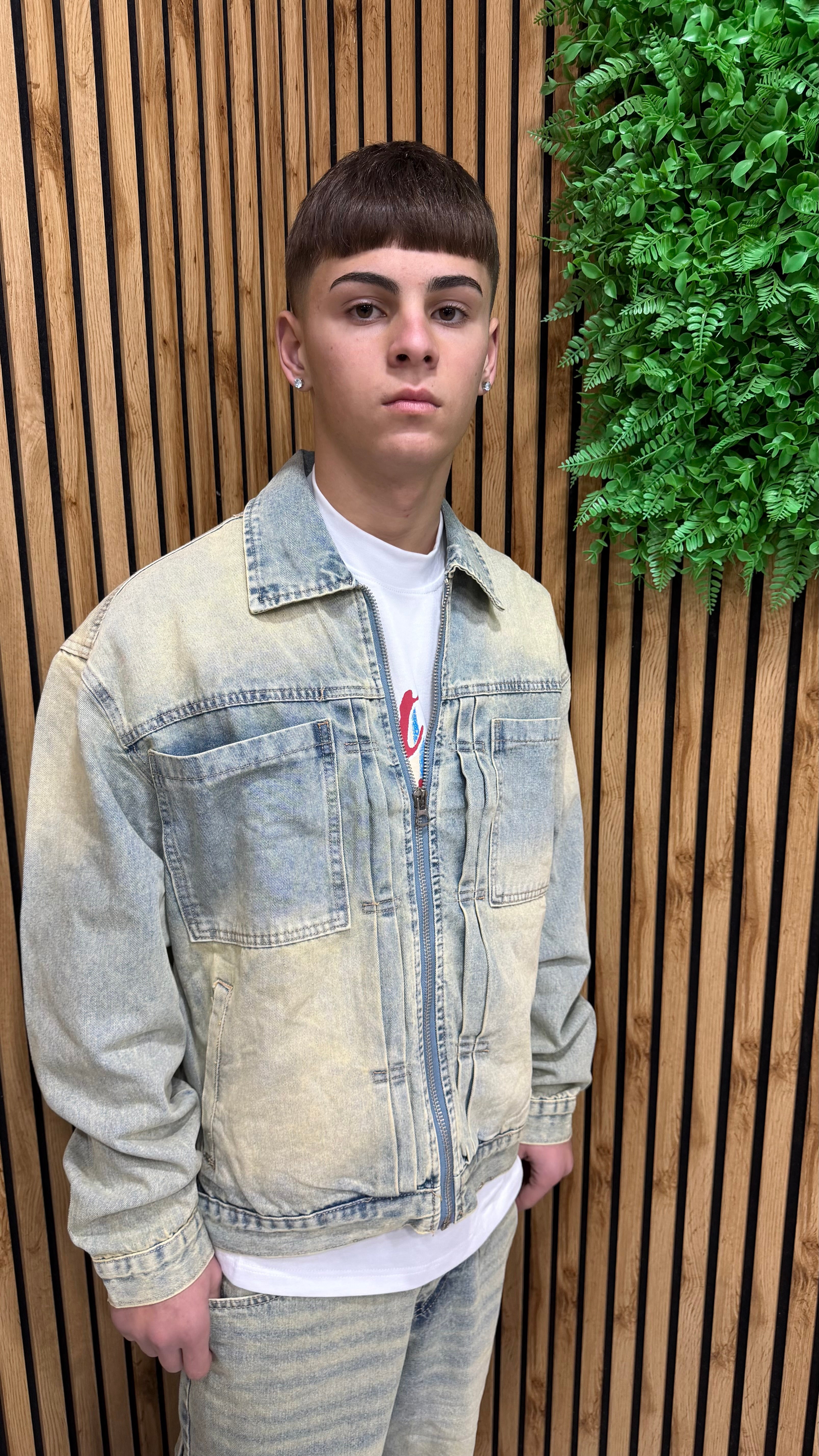 Coordset Jeans “Light Blue”