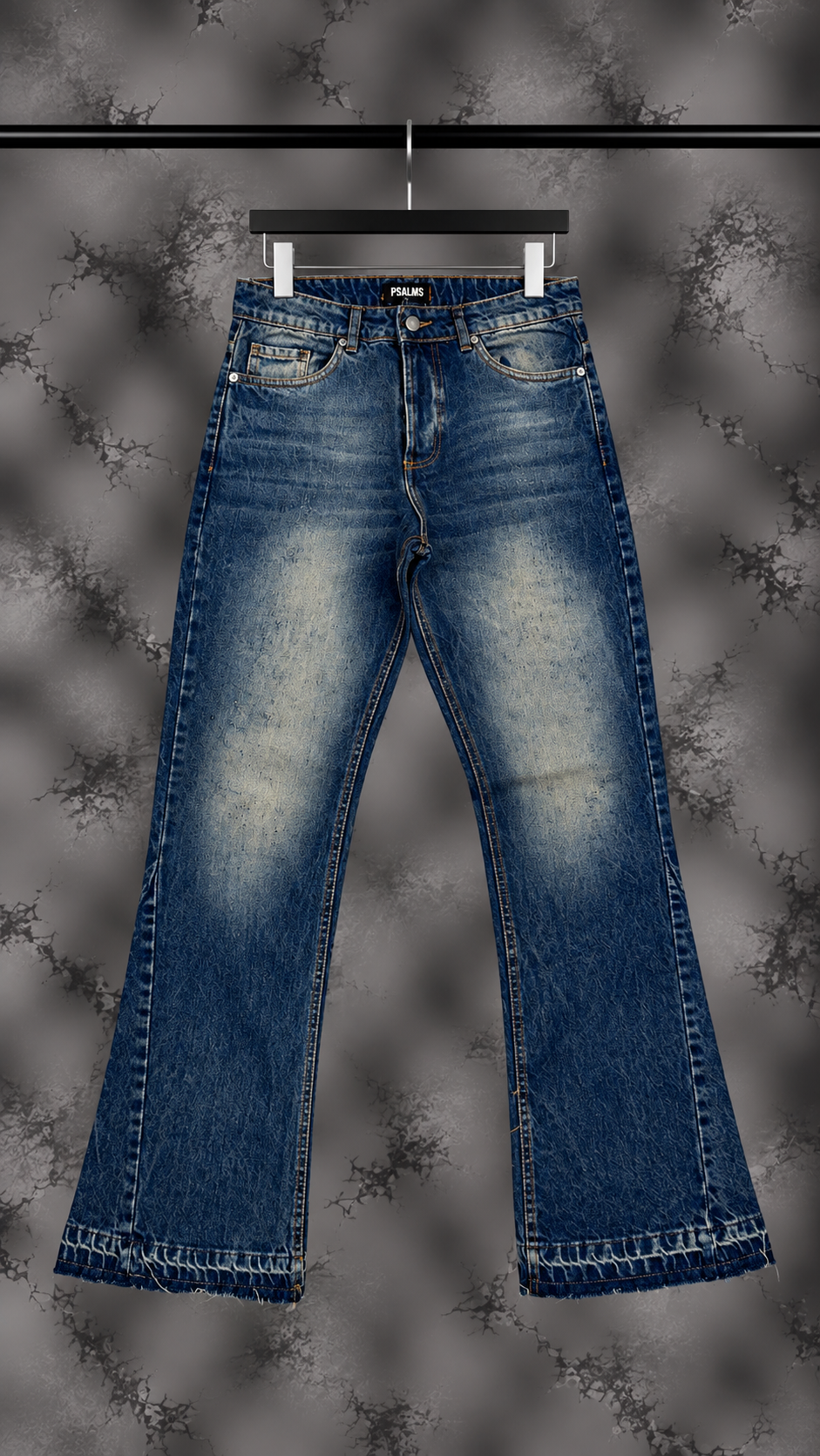 Jeans Uomo Flare Vintage Blue