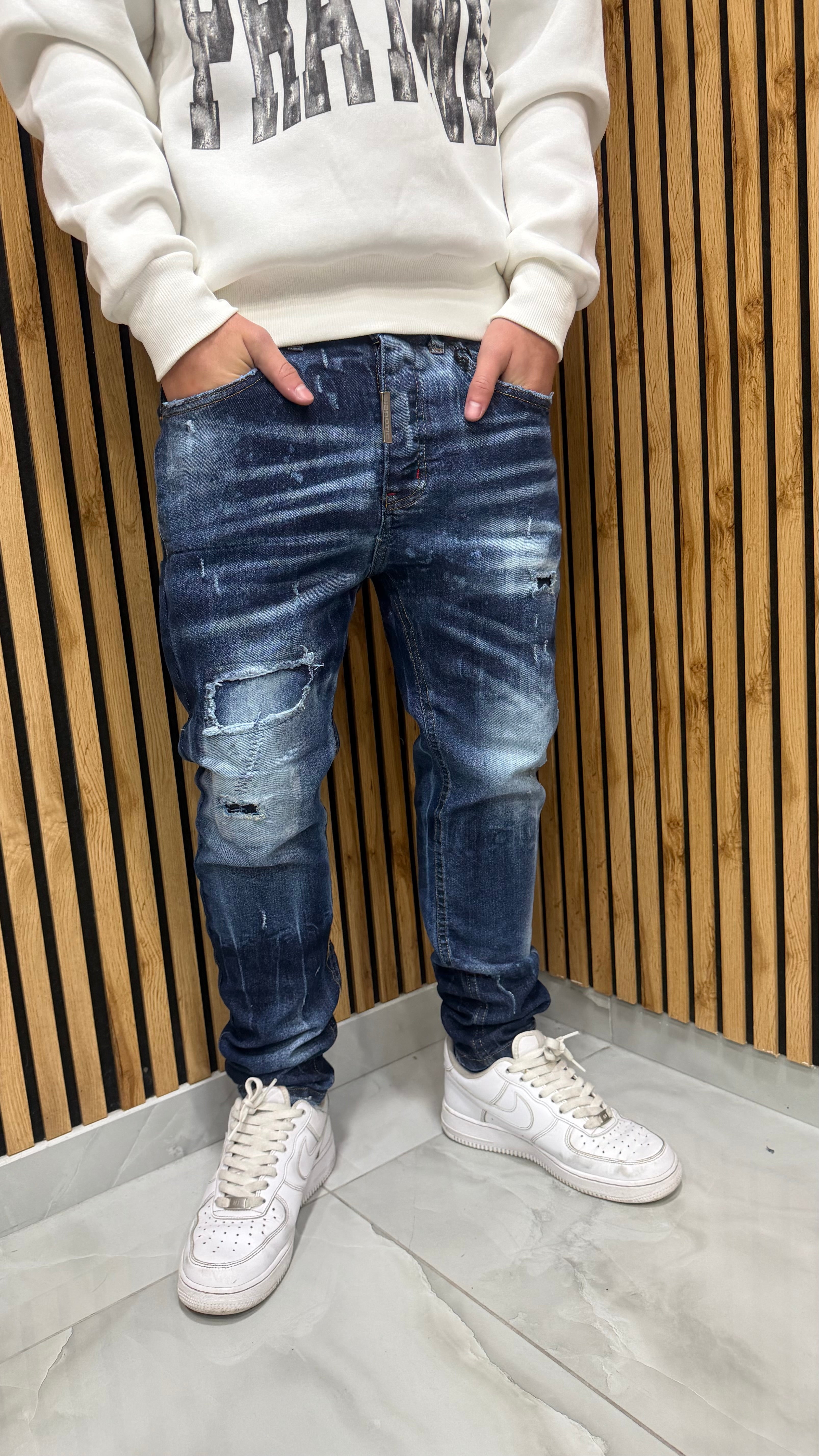 Jeans Lorenz Blu Cianotic