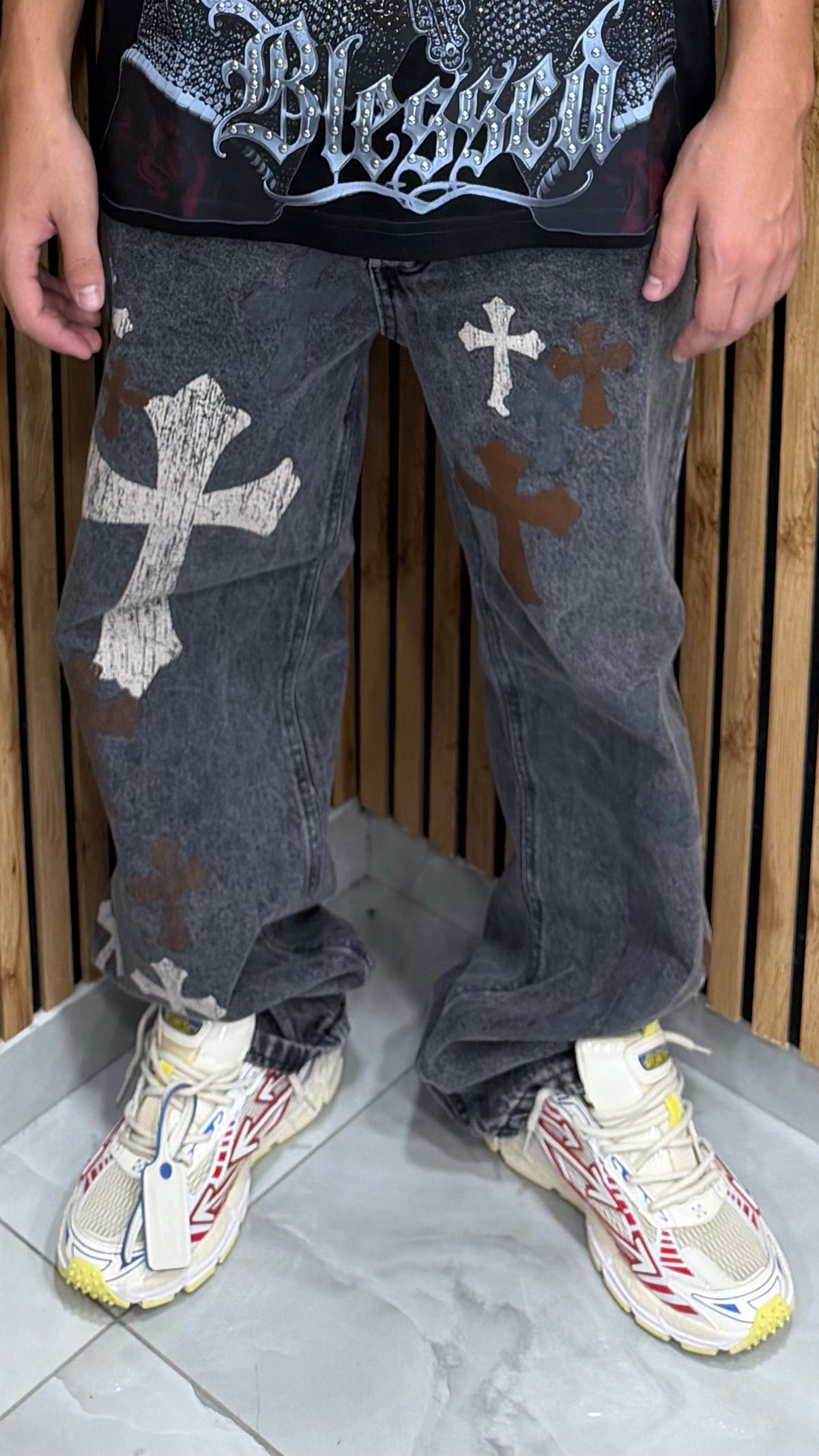 Jeans Uomo Coffee Crosses