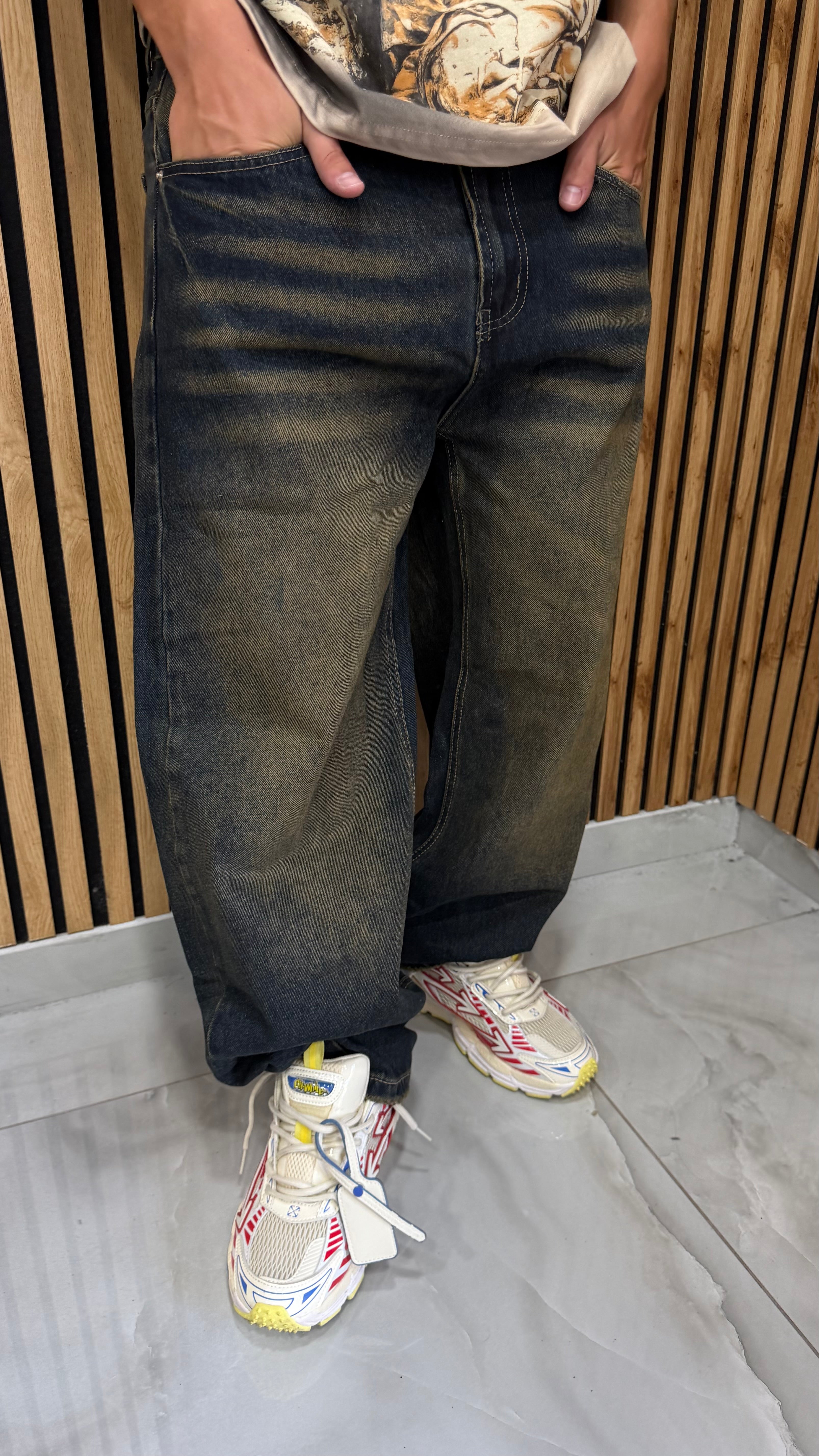 Jeans Baggy Uomo “Stars”