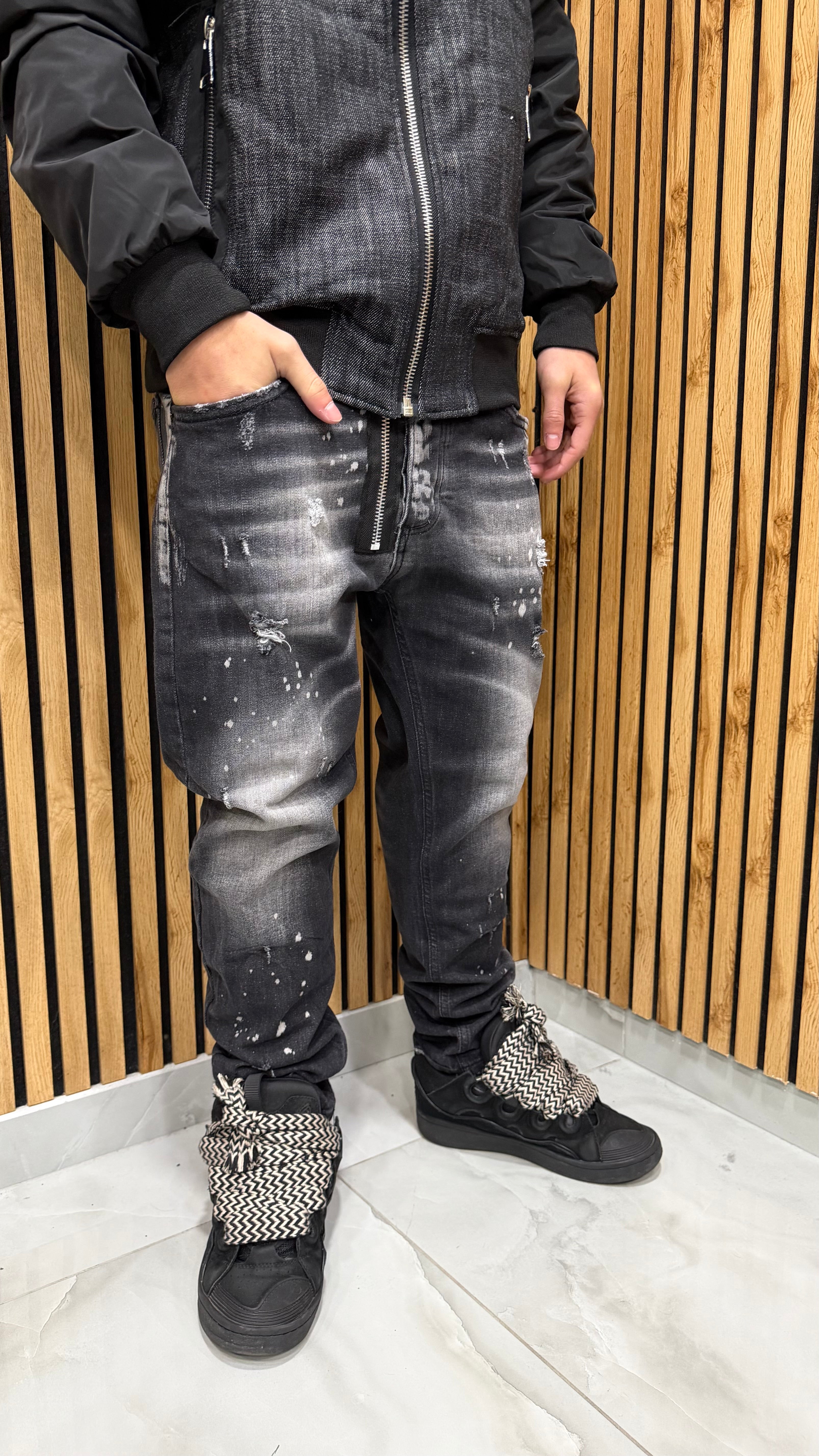Jeans Ds2/2 Black Cianotic