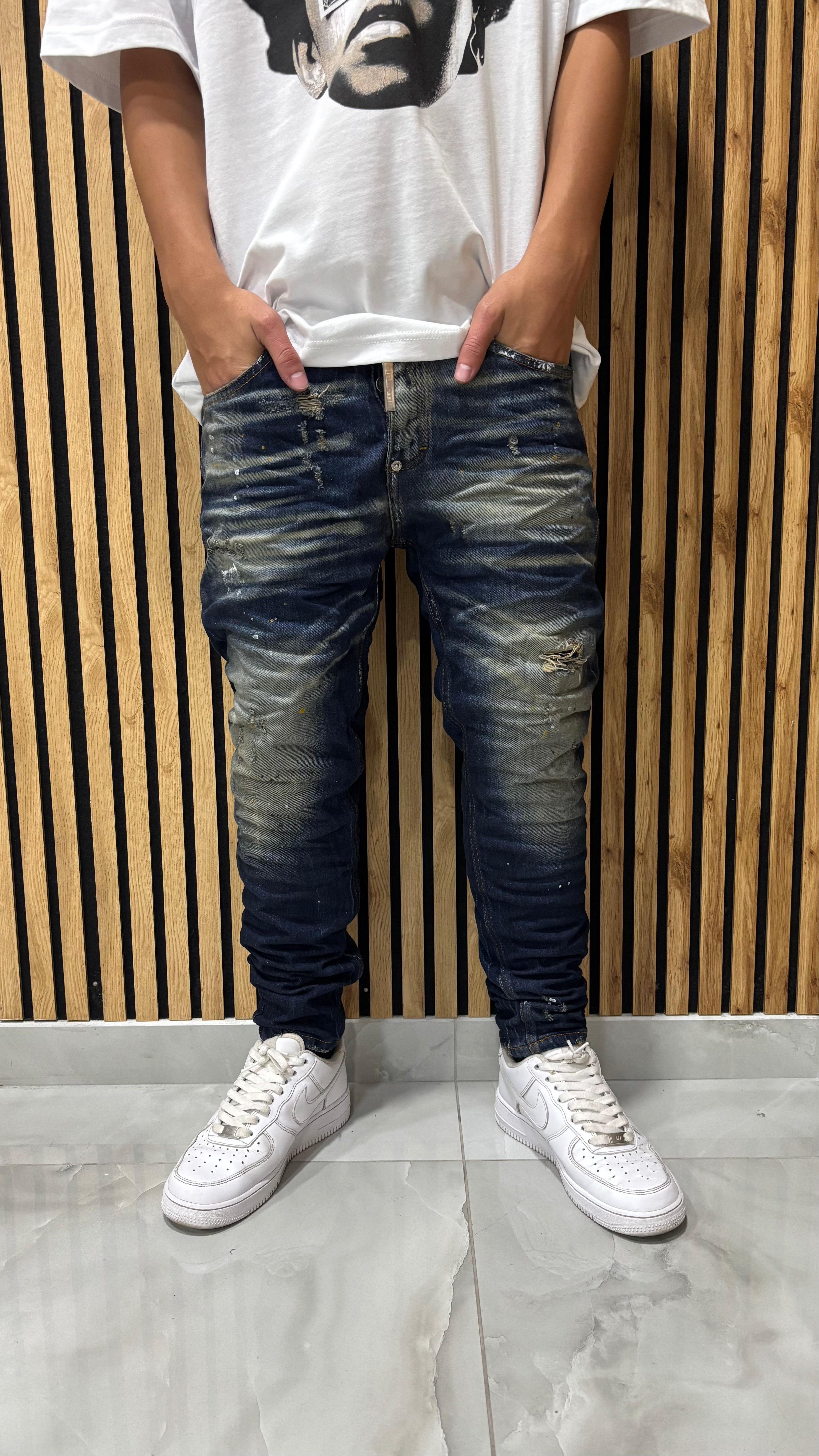 JEANS MOOD DNC OMER Cianotic