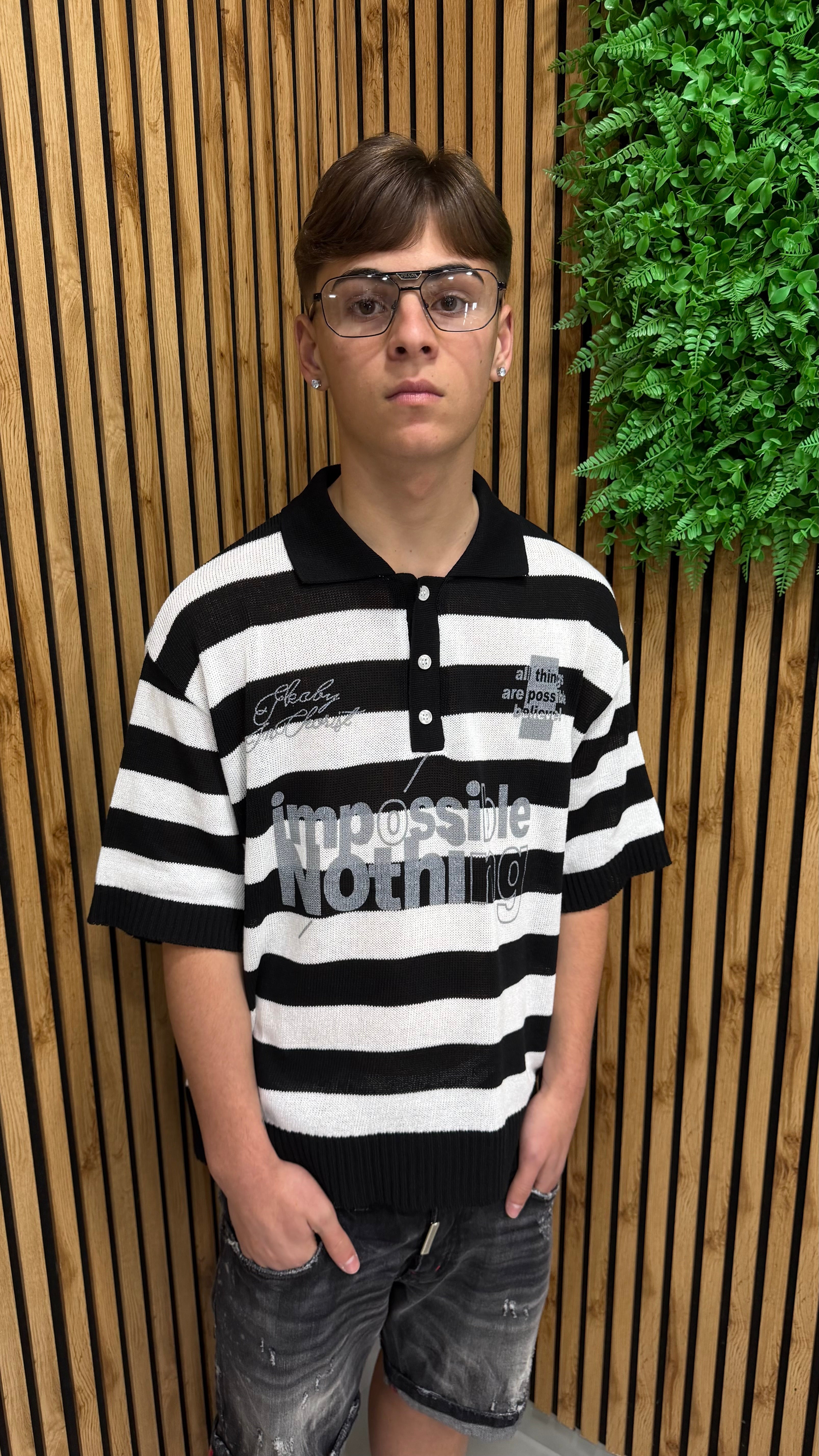 Polo In filo “Stripes” 2 Colori