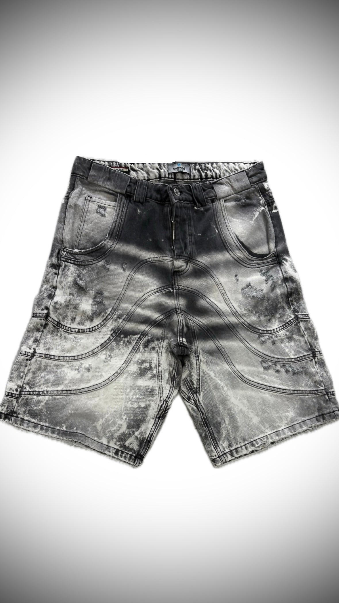 Jeans Short 418 Black Cianotic