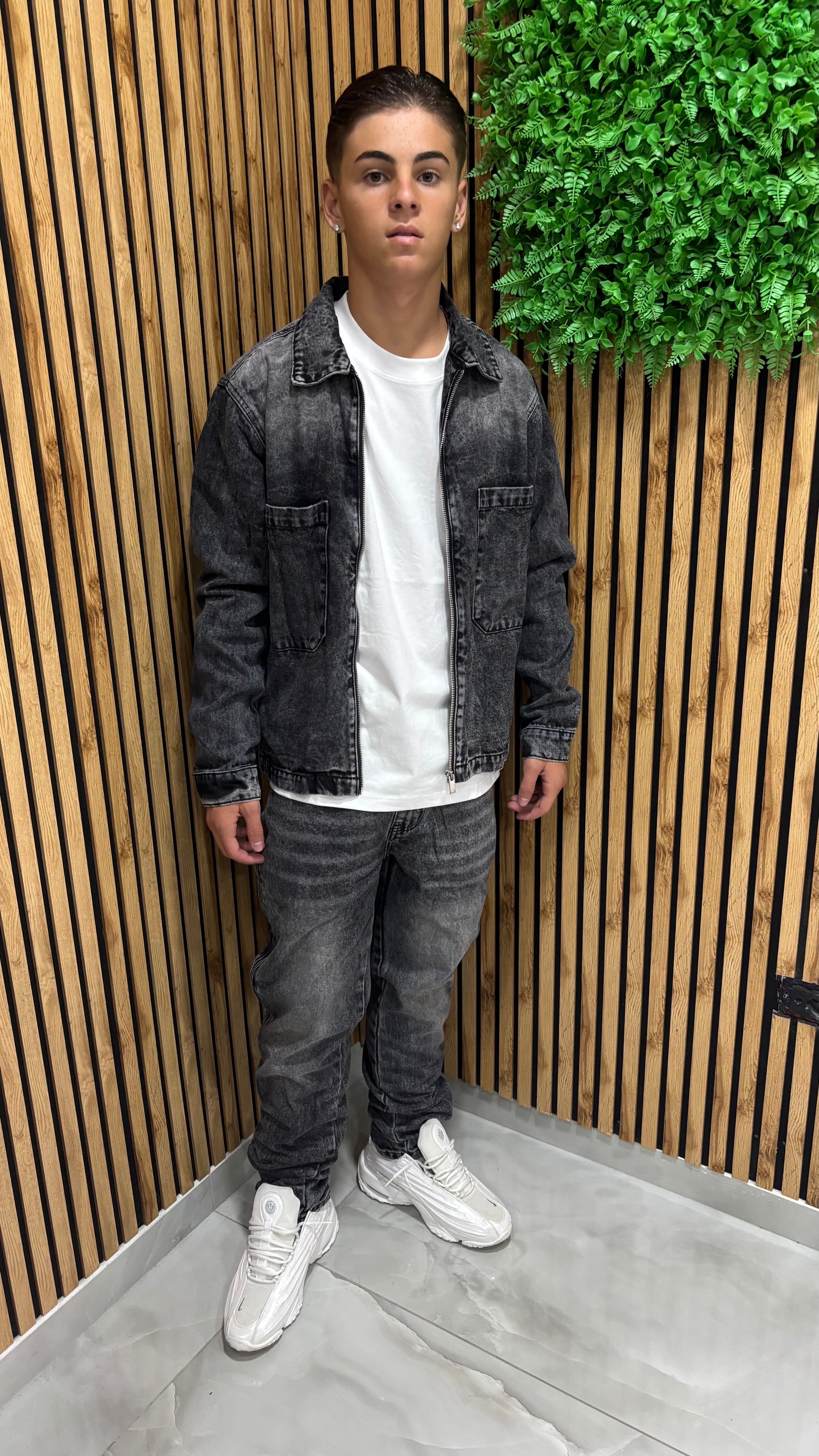 Cordset Jeans Zip Lateral "Serius"