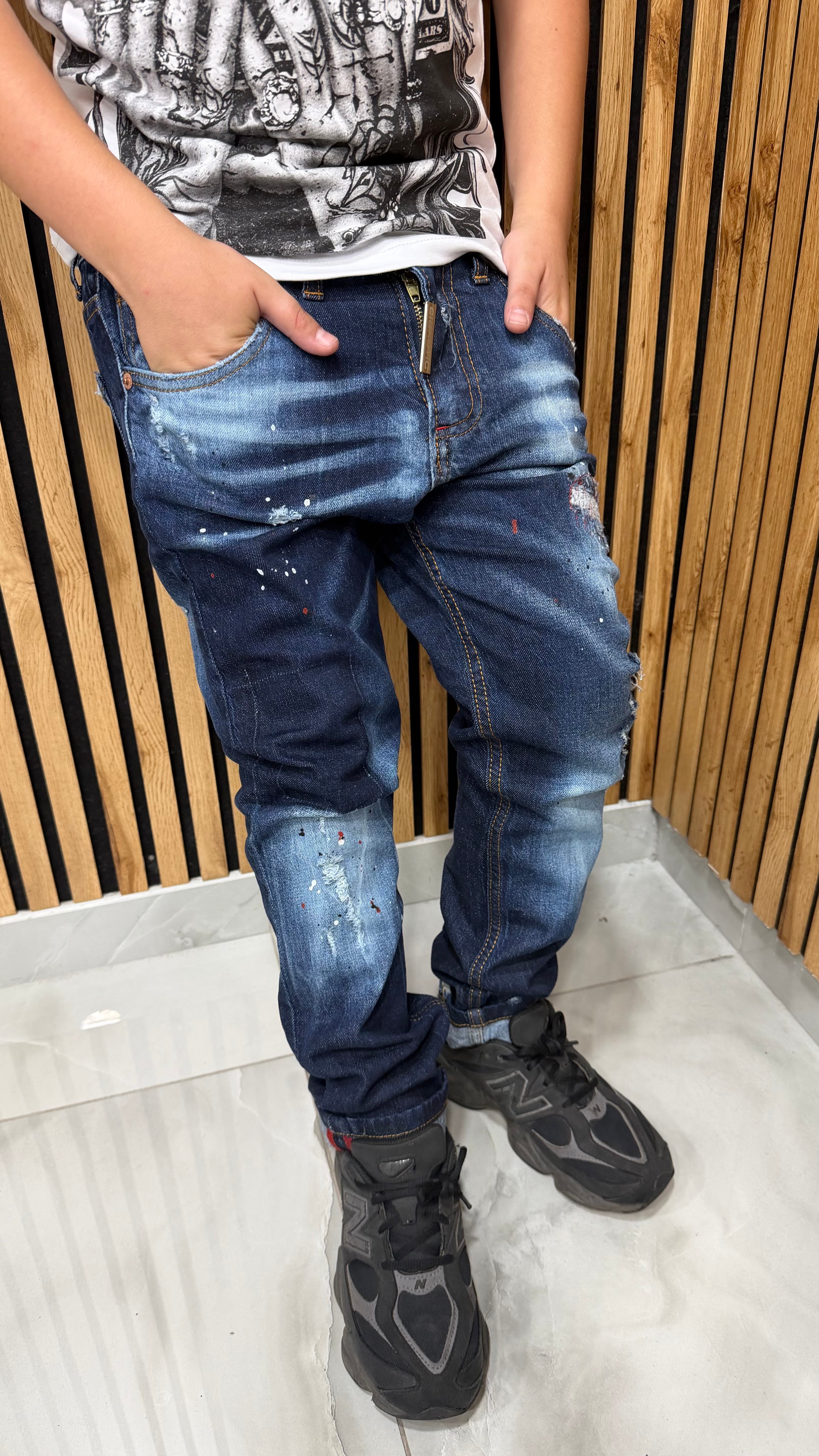 Jeans Mood DSQ CB CMC Blue Cianotic Junior