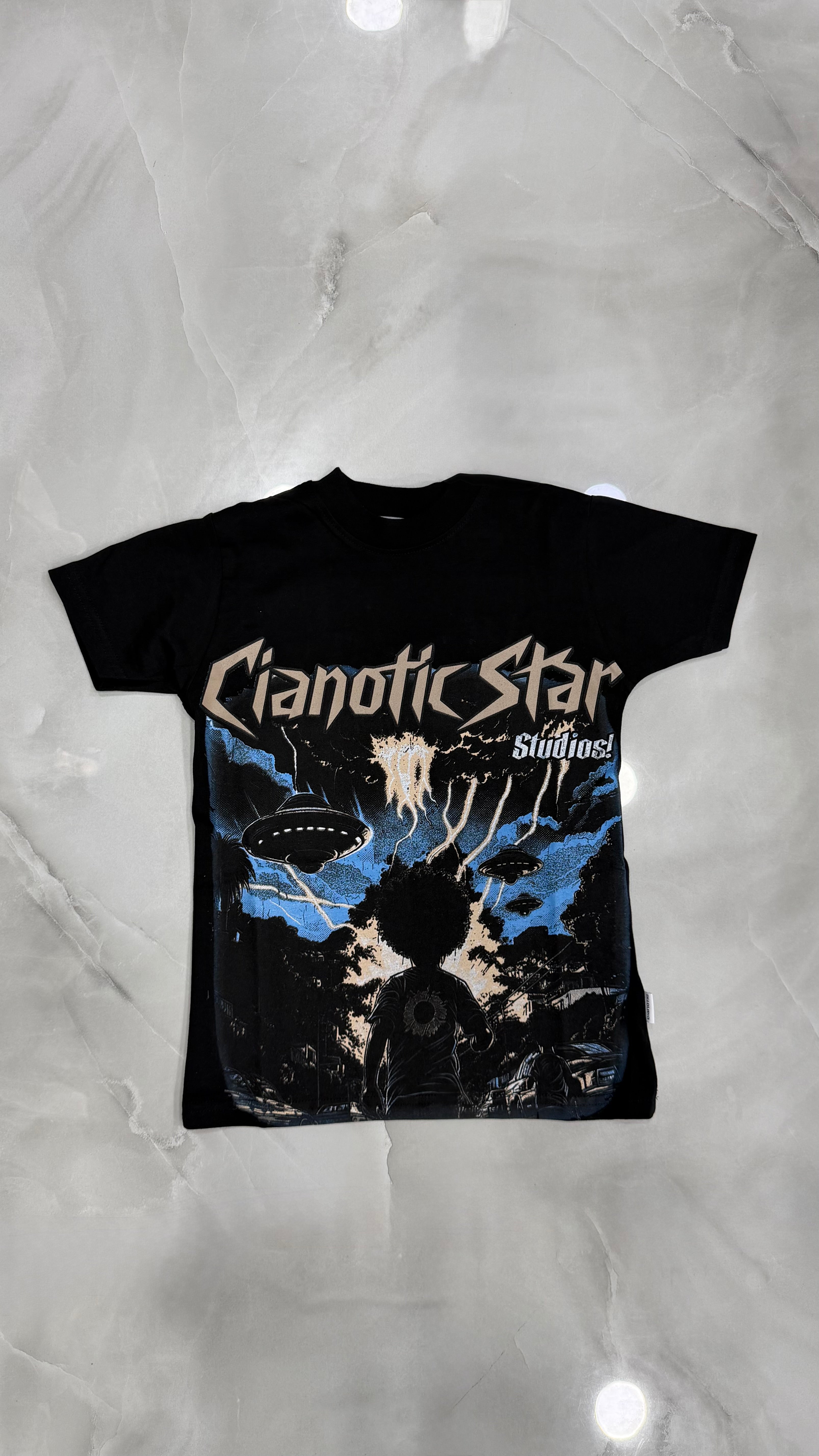 T-Shirt Junior Alien 2 Colori Cianotic