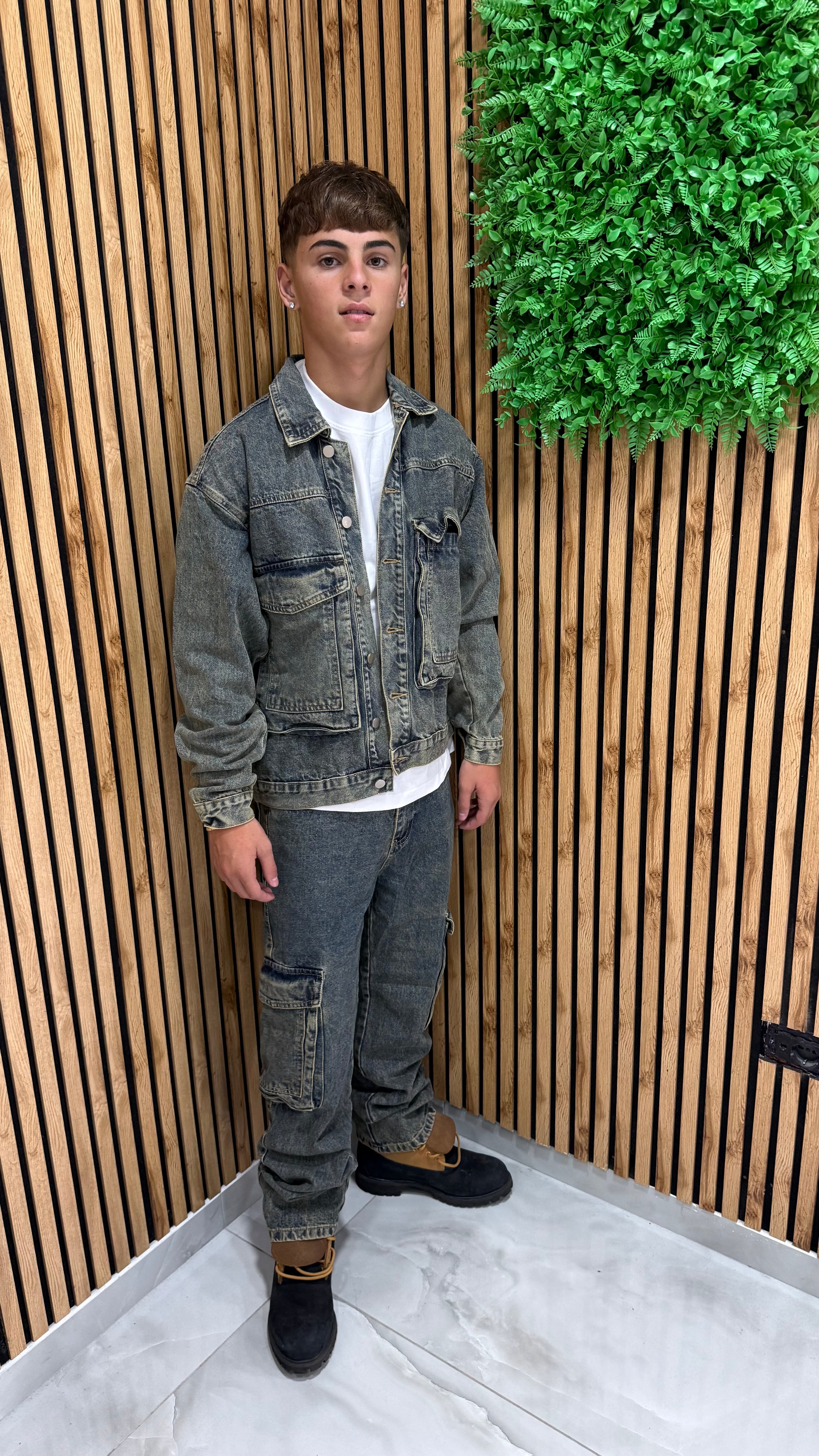 Cordset Jeans "Cargo Safari"