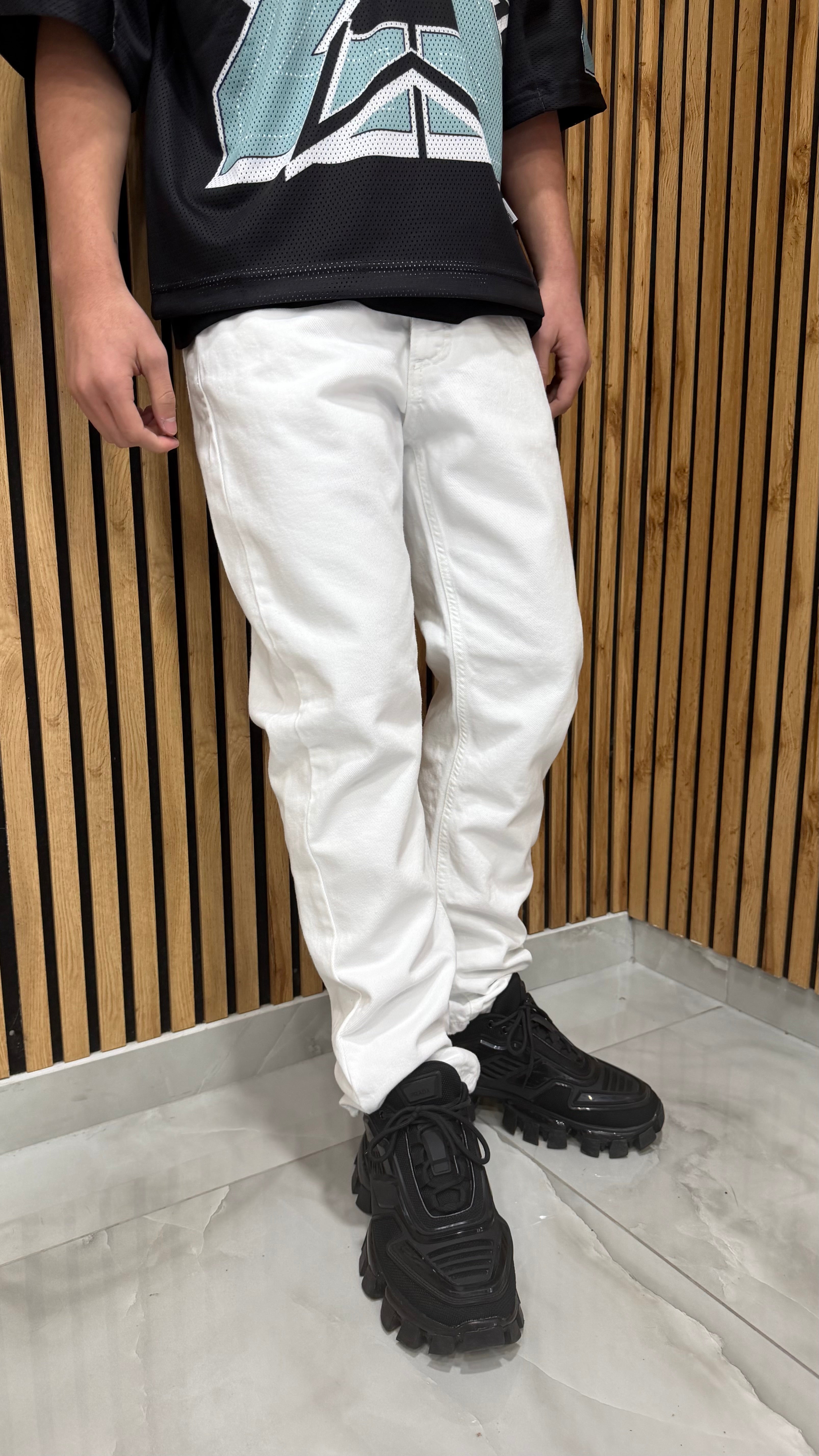Jeans Straight Fit Cotton Cianotic 2 Colori