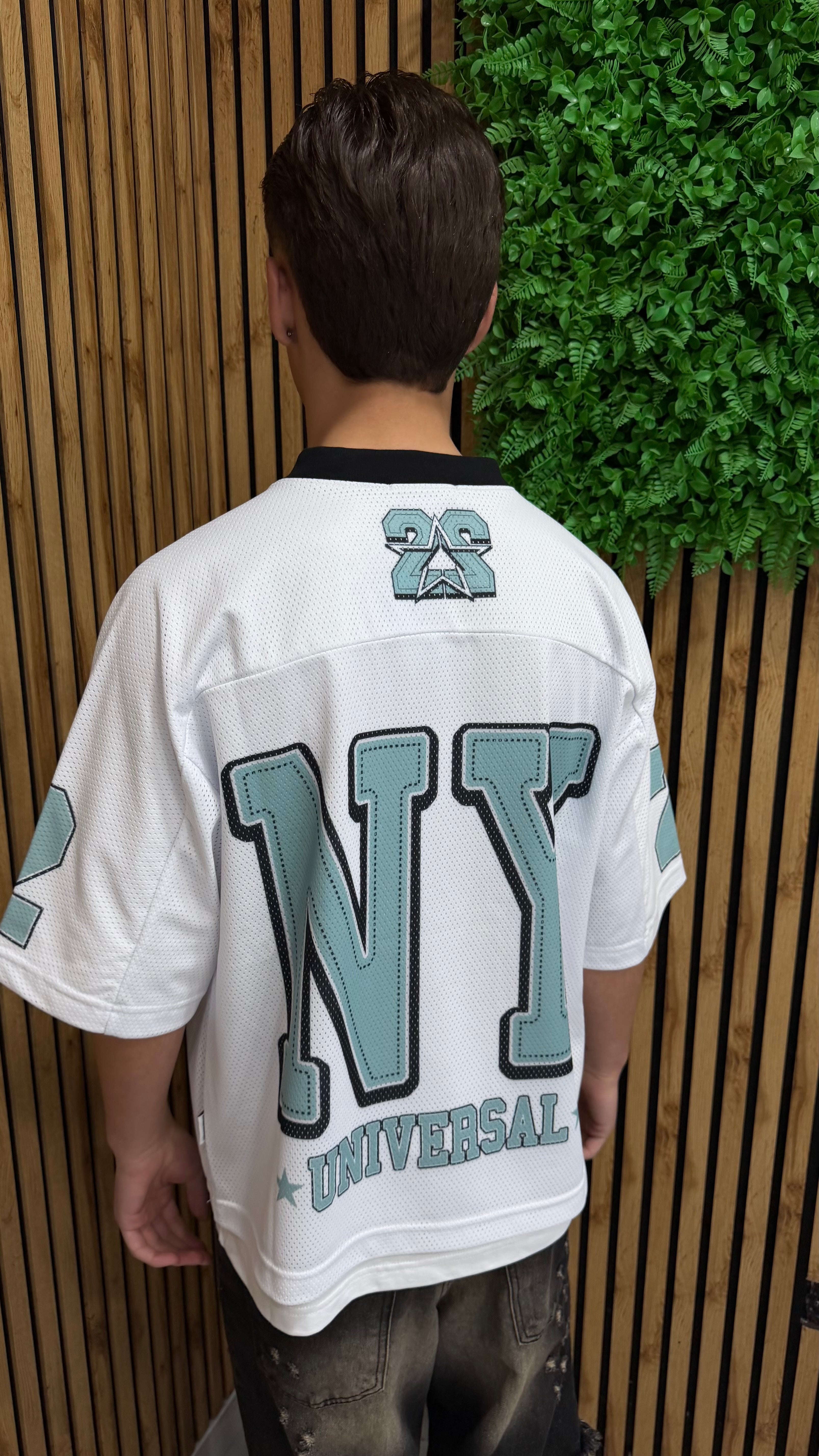 T-Shirt Mesh 22NY Cianotic