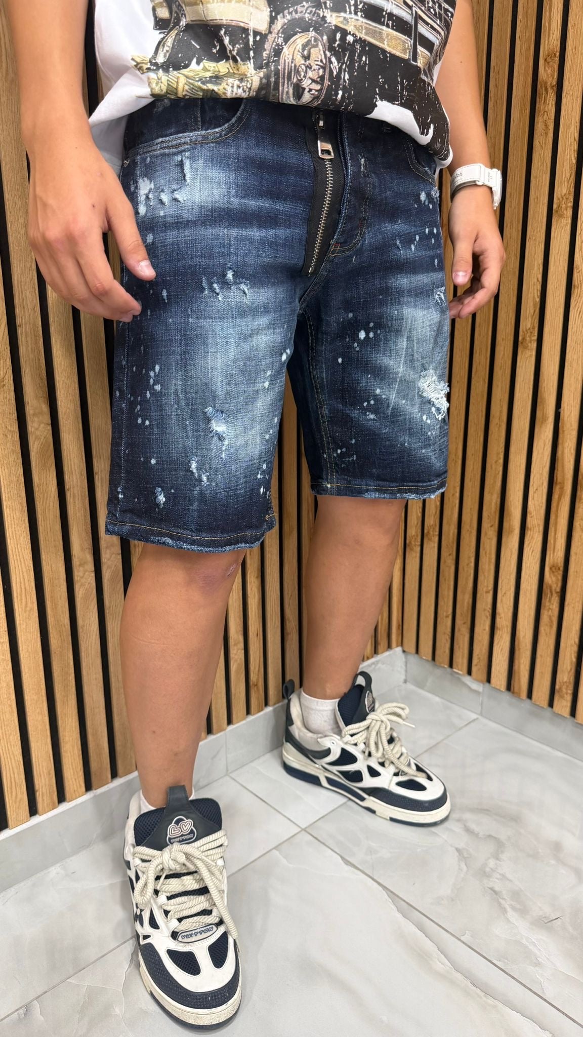 Jeans Shorts DQ6 Blue Cianotic