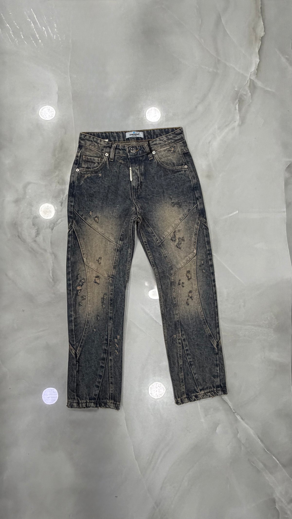 Jeans Junior Baggy 555 Blue Cianotic