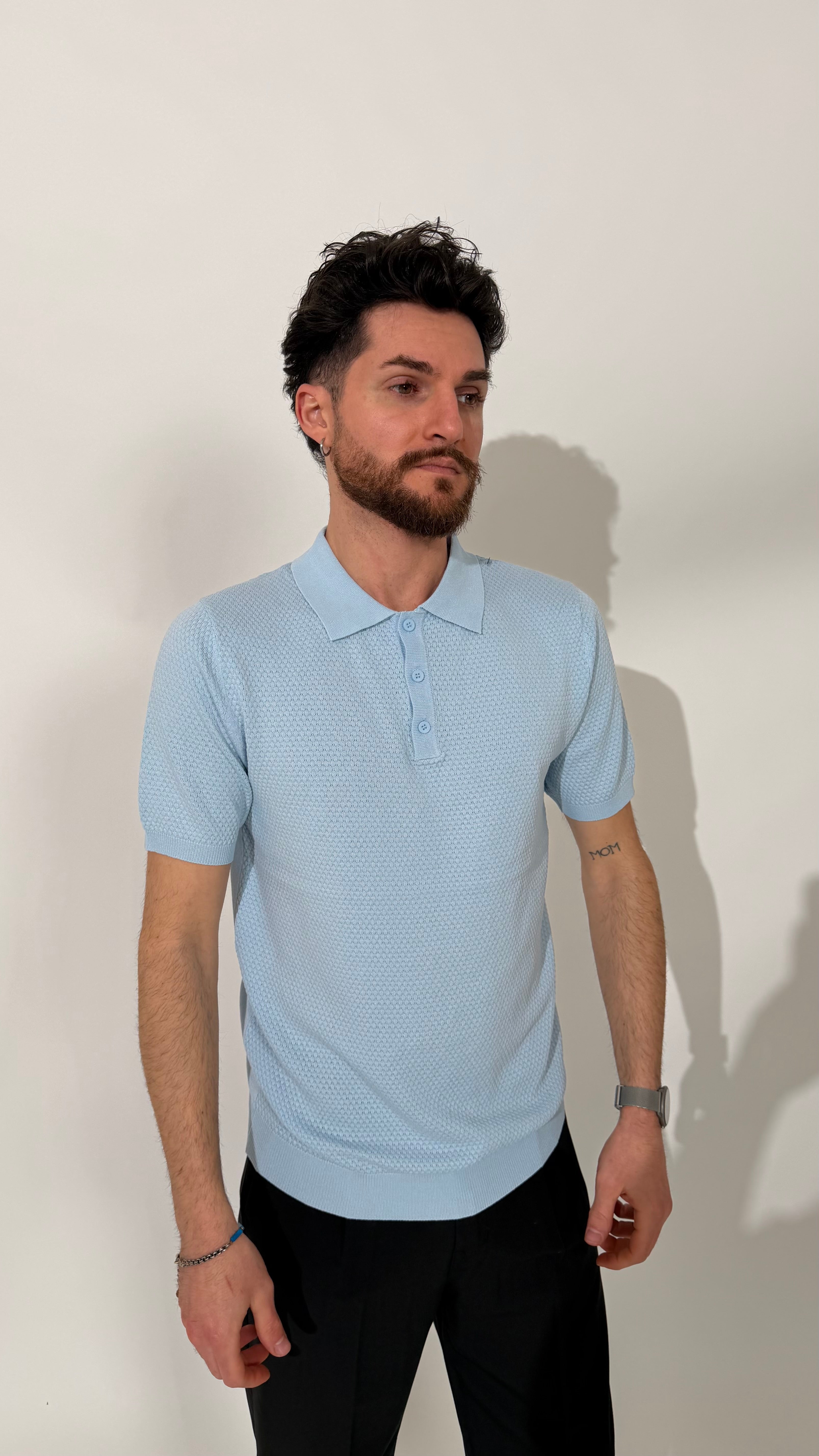 Polo In Filo Nido D’Ape 4 Colori