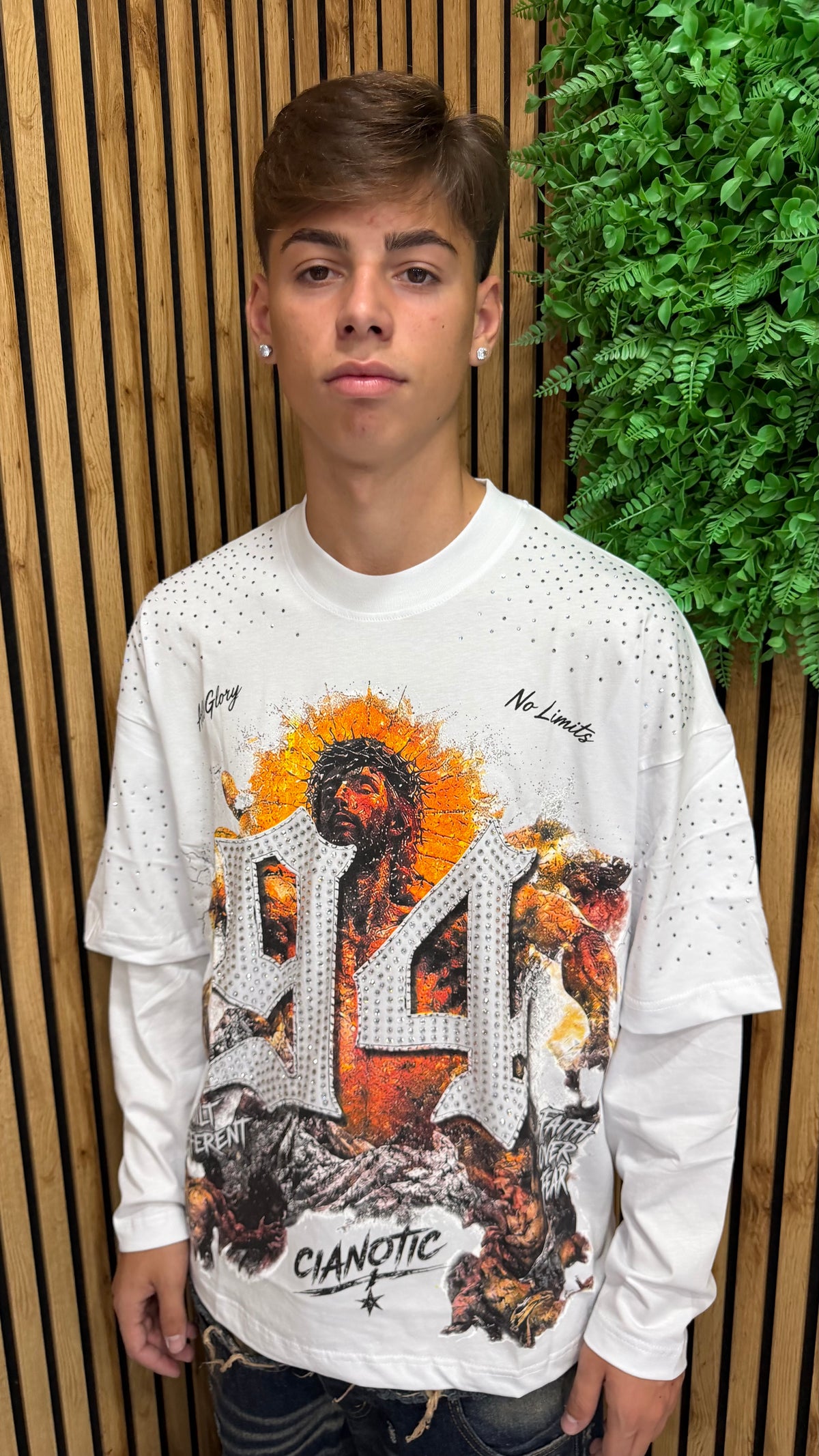T-Shirt Uomo Long Sleeves 94 3 Colori Cianotic