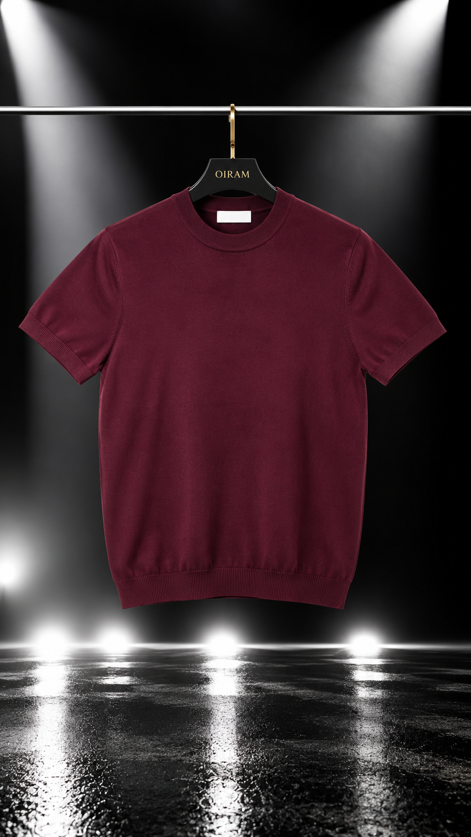 T-Shirt Uomo Girocollo QYB 5 Colori Tessuto Premium