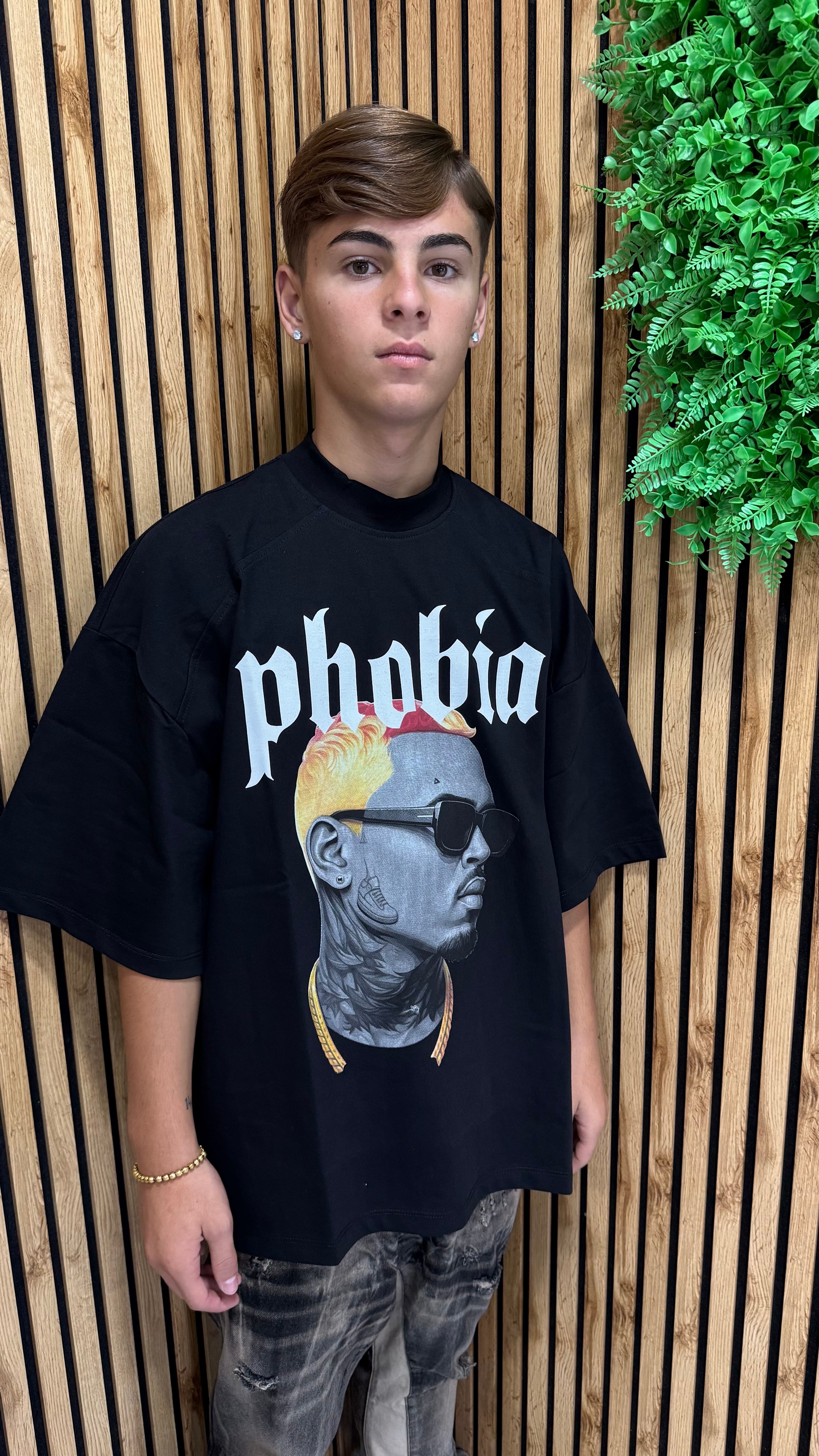 T-Shirt Tessuto Premium "Phobia"