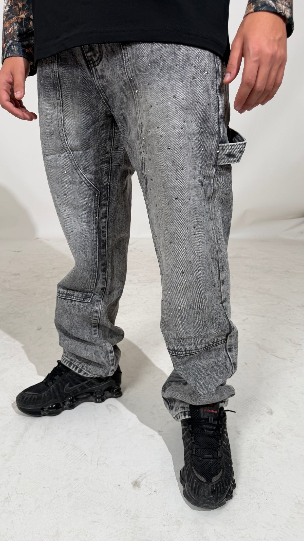 Jeans Uomo “Stone Carpenter Grey Diamond”