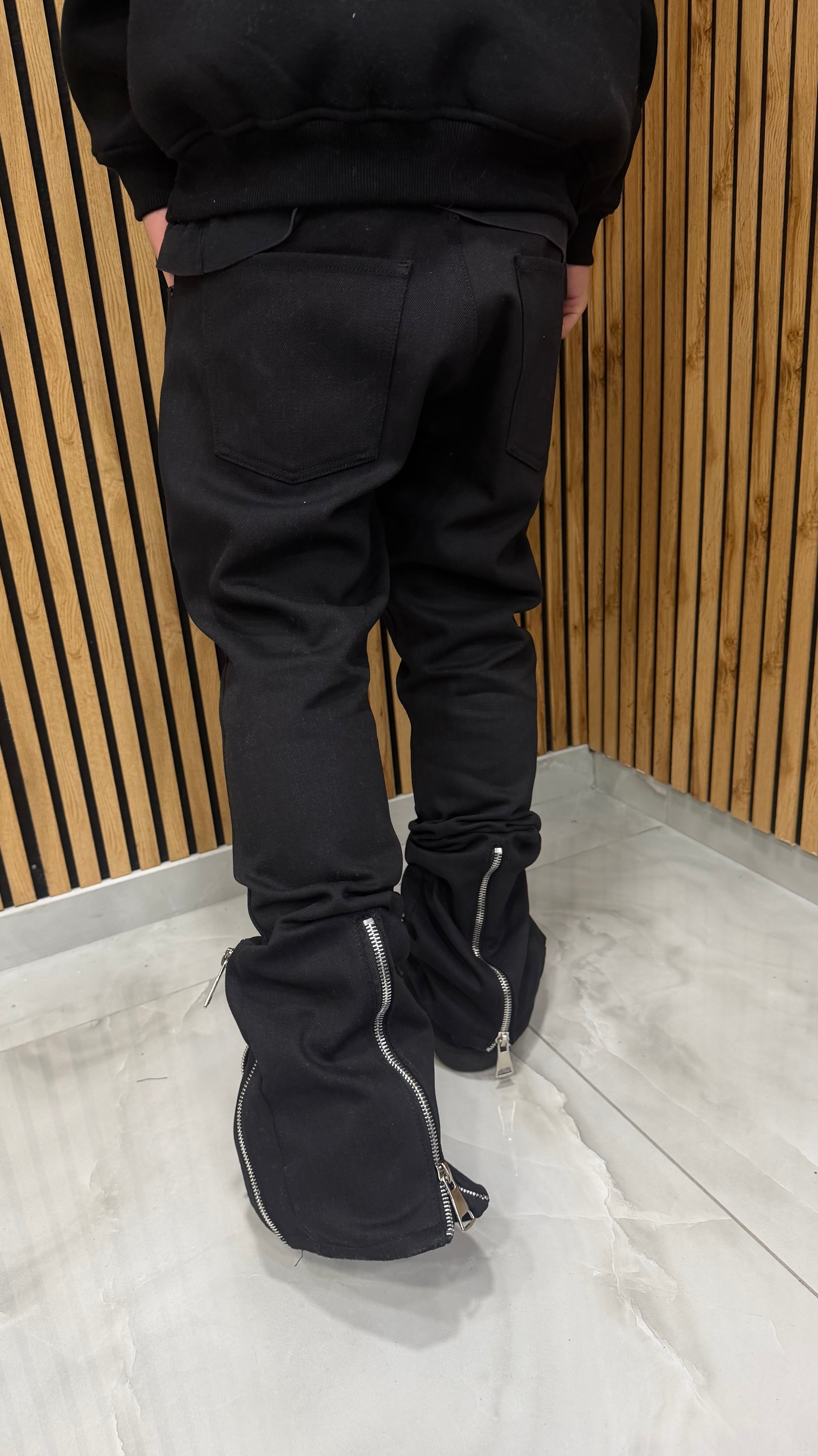 Jeans Flare 420 Black Cianotic