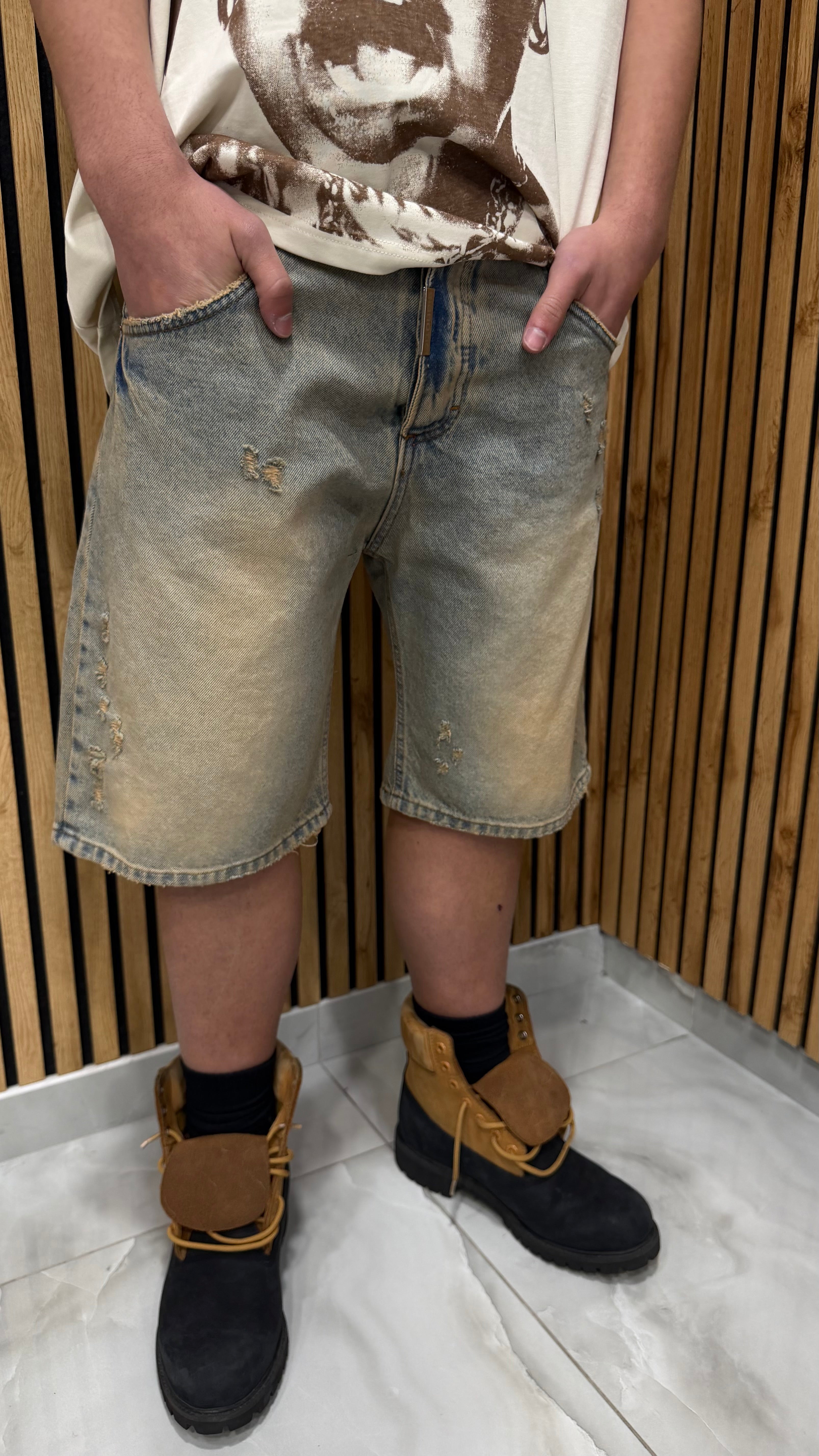 Jeans Short MSP1/2 Blue Cianotic