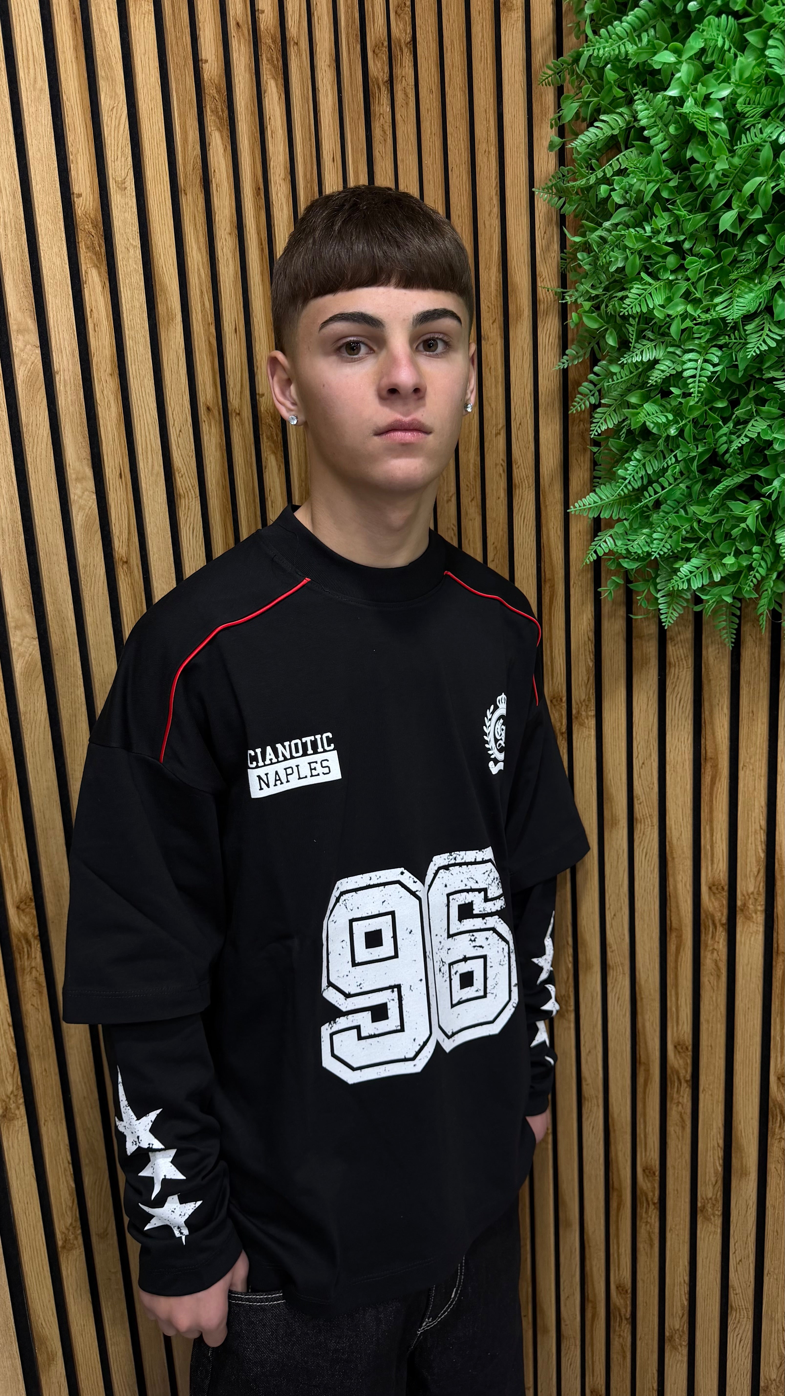 T-Shirt Long Sleeve 96 Cianotic 4 Colori