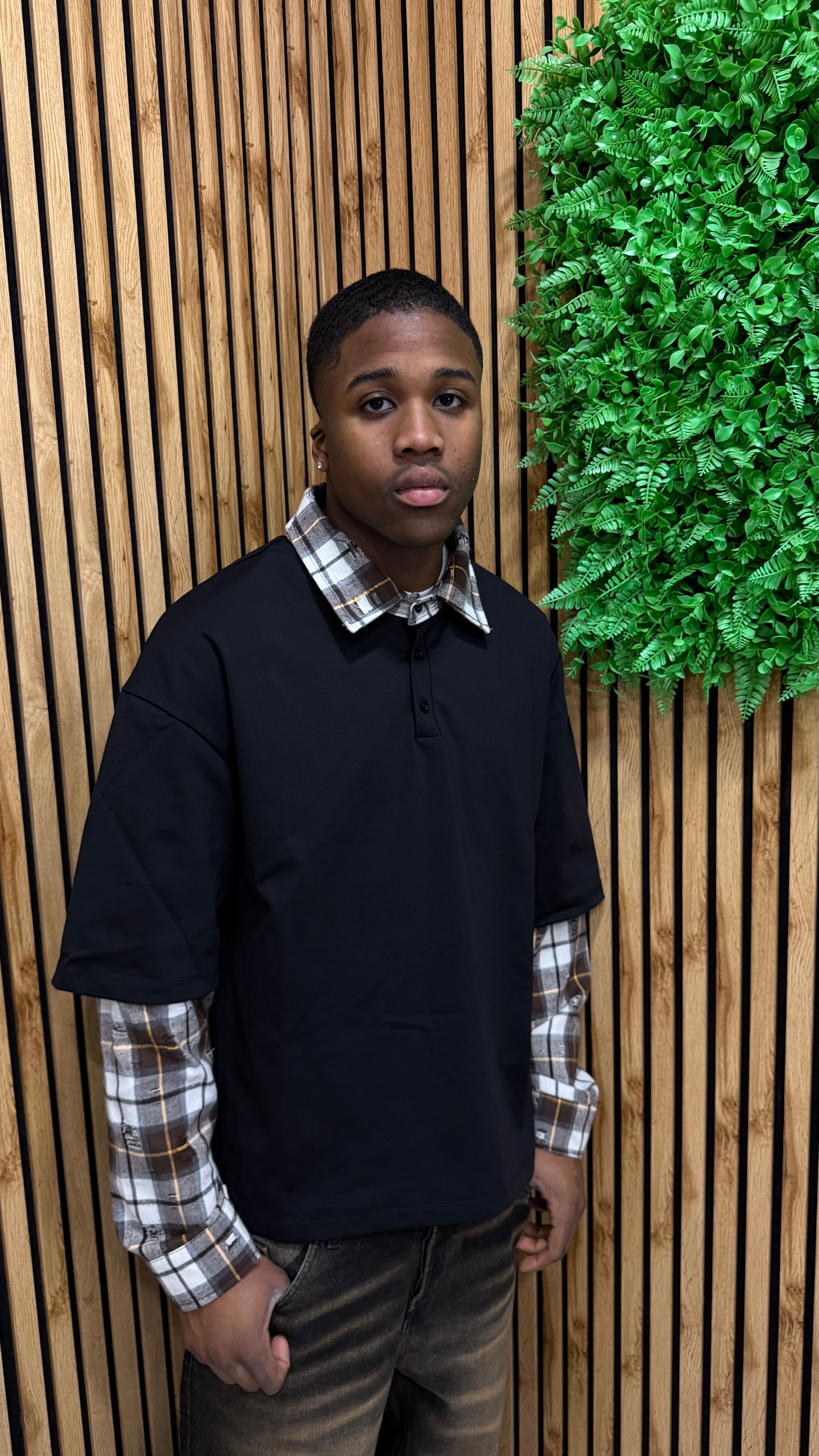 Polo/Camicia A Quadri 2 Colori