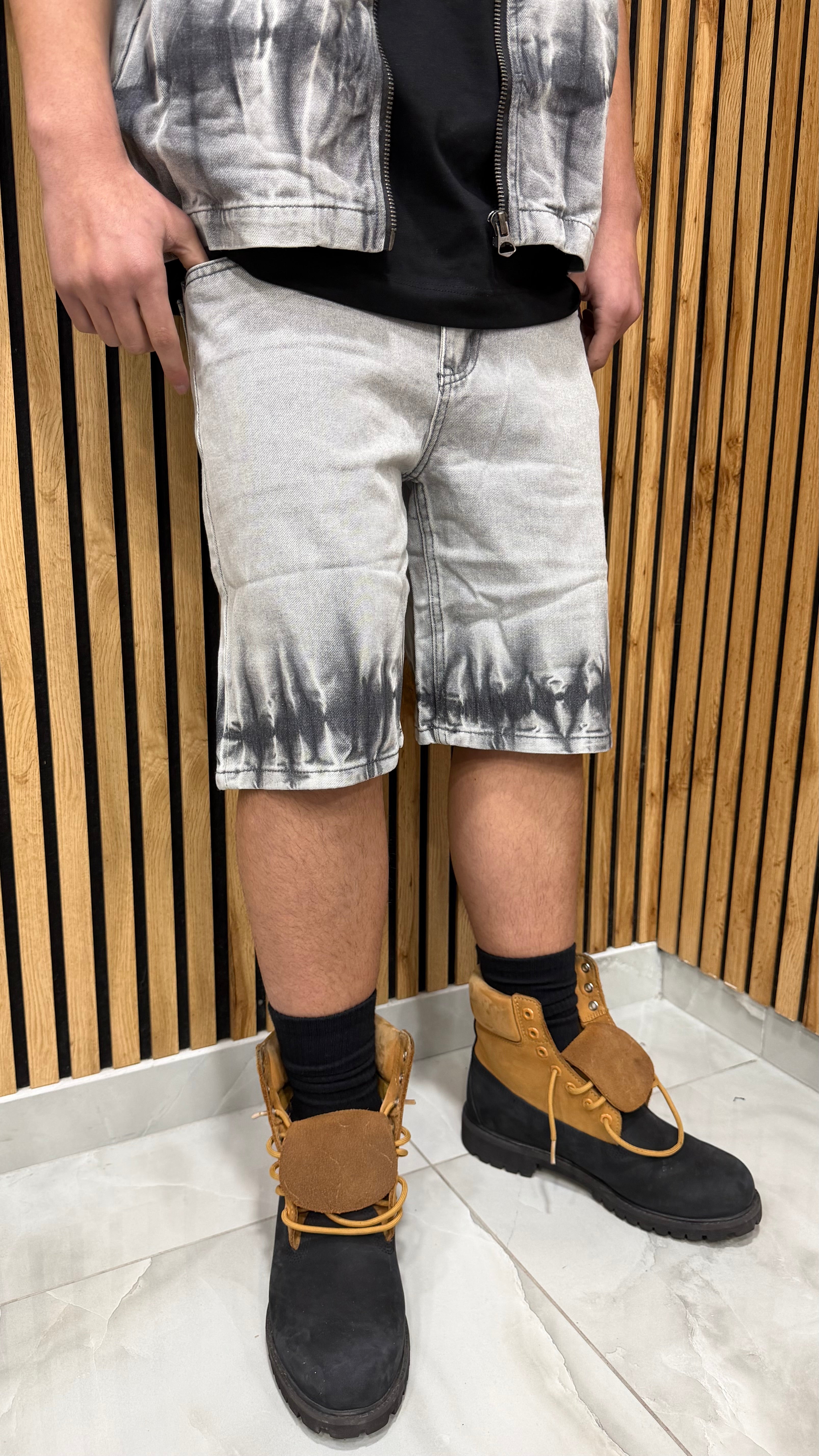 Coordinato Grey Wash Sfumed