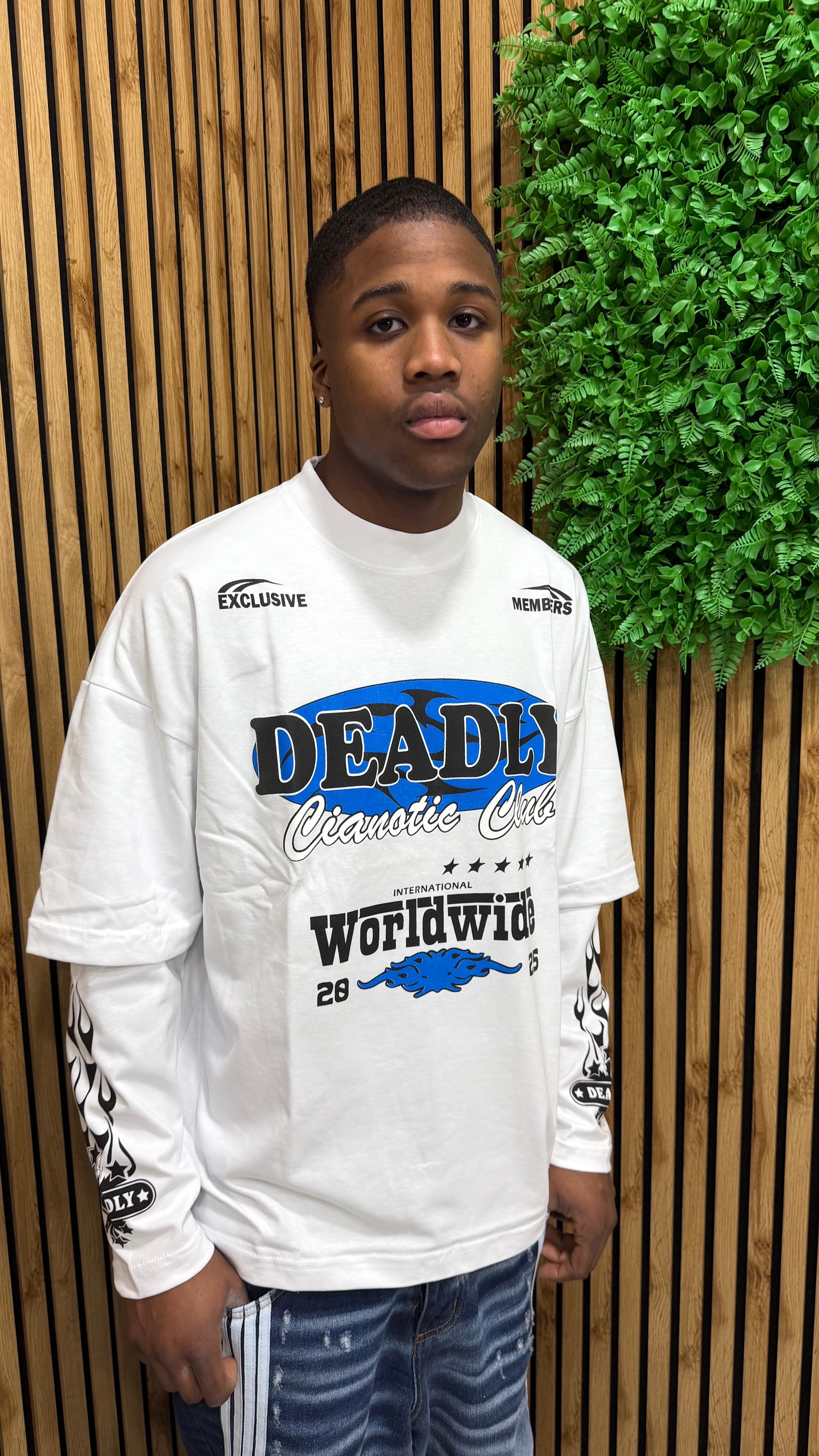 T-Shirt Long Sleeve Deadly Cianotic